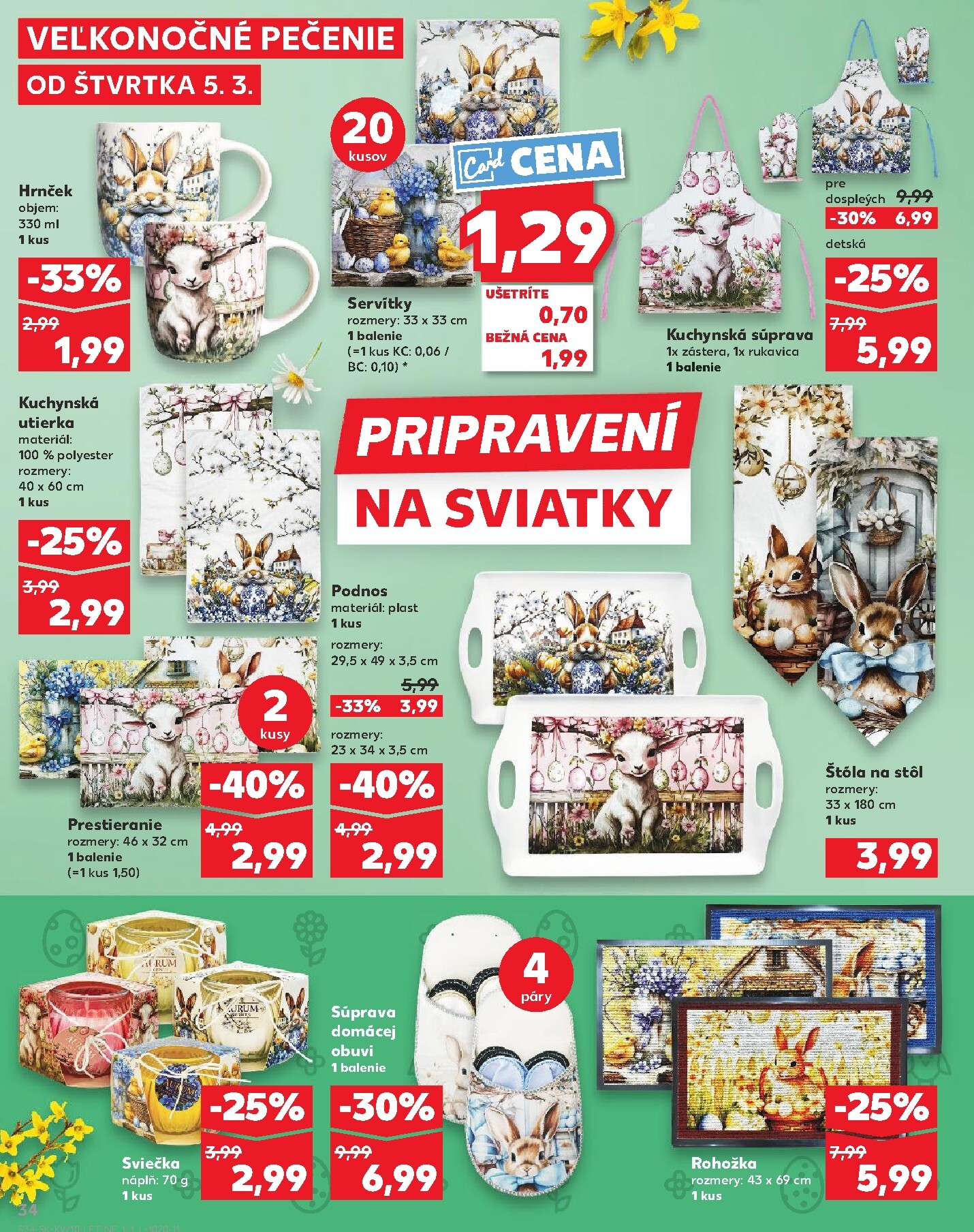 kaufland - Leták Kaufland platný od 05.03.2026 do 11.03.2026 - page: 34