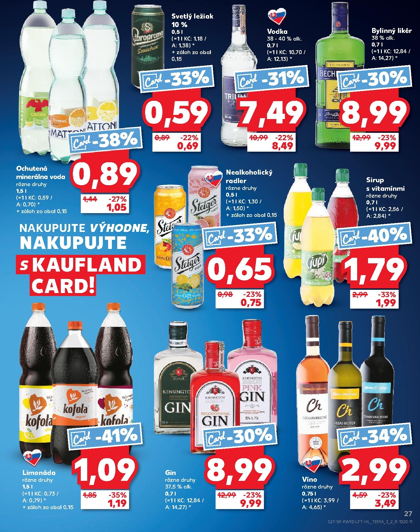 kaufland - Leták Kaufland platný od 05.03.2026 do 11.03.2026 - page: 27