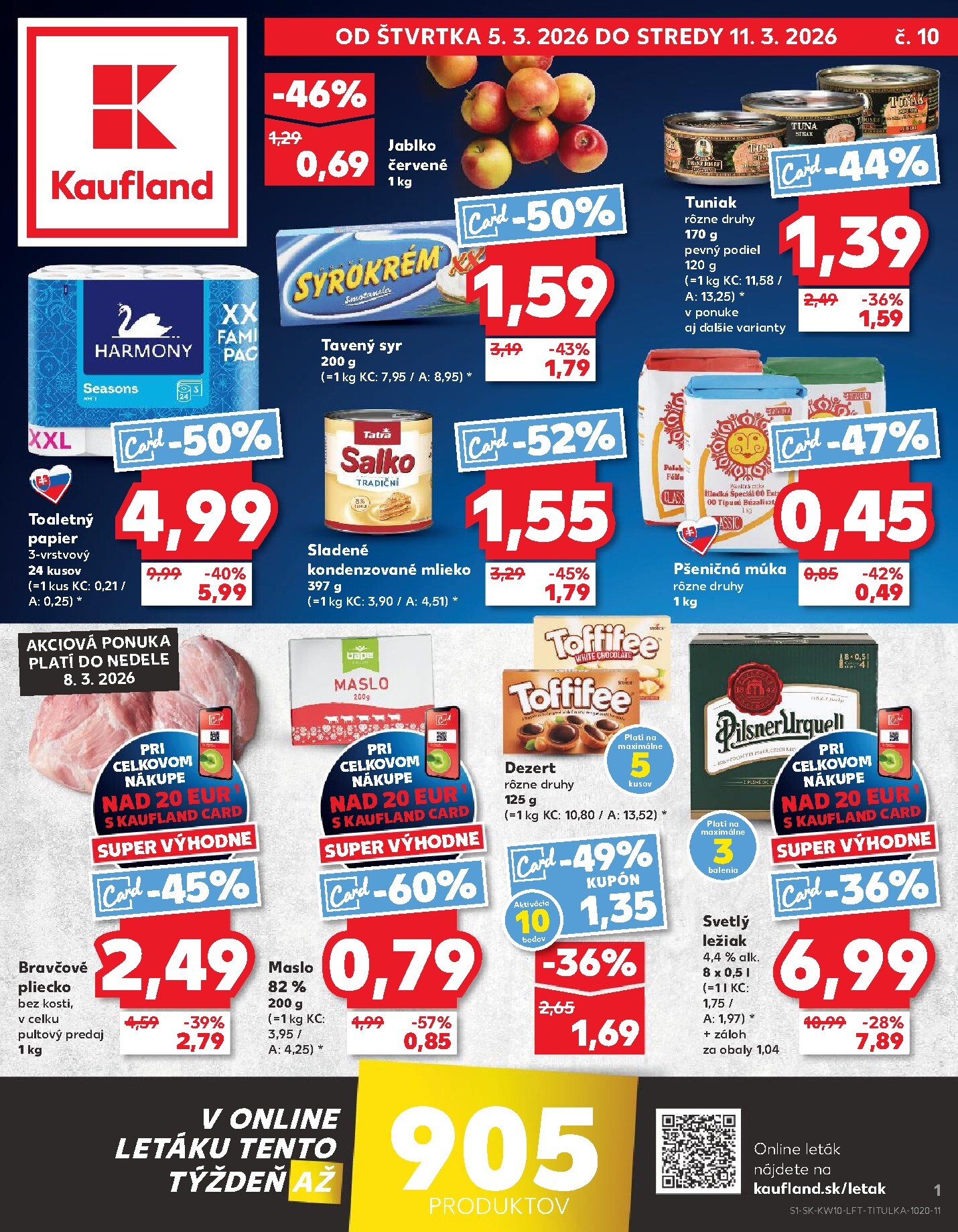 kaufland - Leták Kaufland platný od 05.03.2026 do 11.03.2026