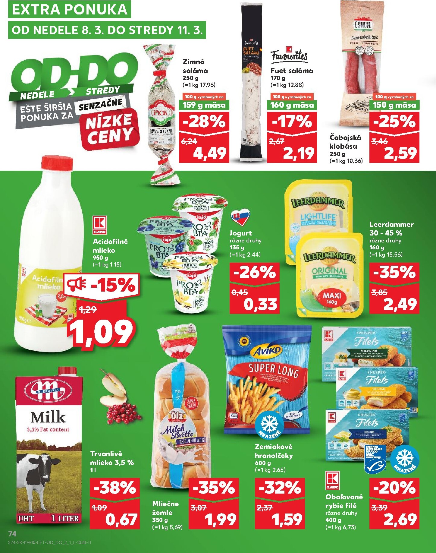 kaufland - Leták Kaufland platný od 05.03.2026 do 11.03.2026 - page: 74