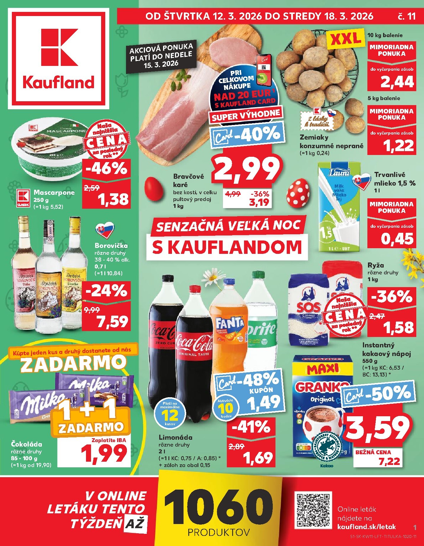 kaufland - Leták Kaufland platný od 12.03.2026 do 18.03.2026 - page: 1