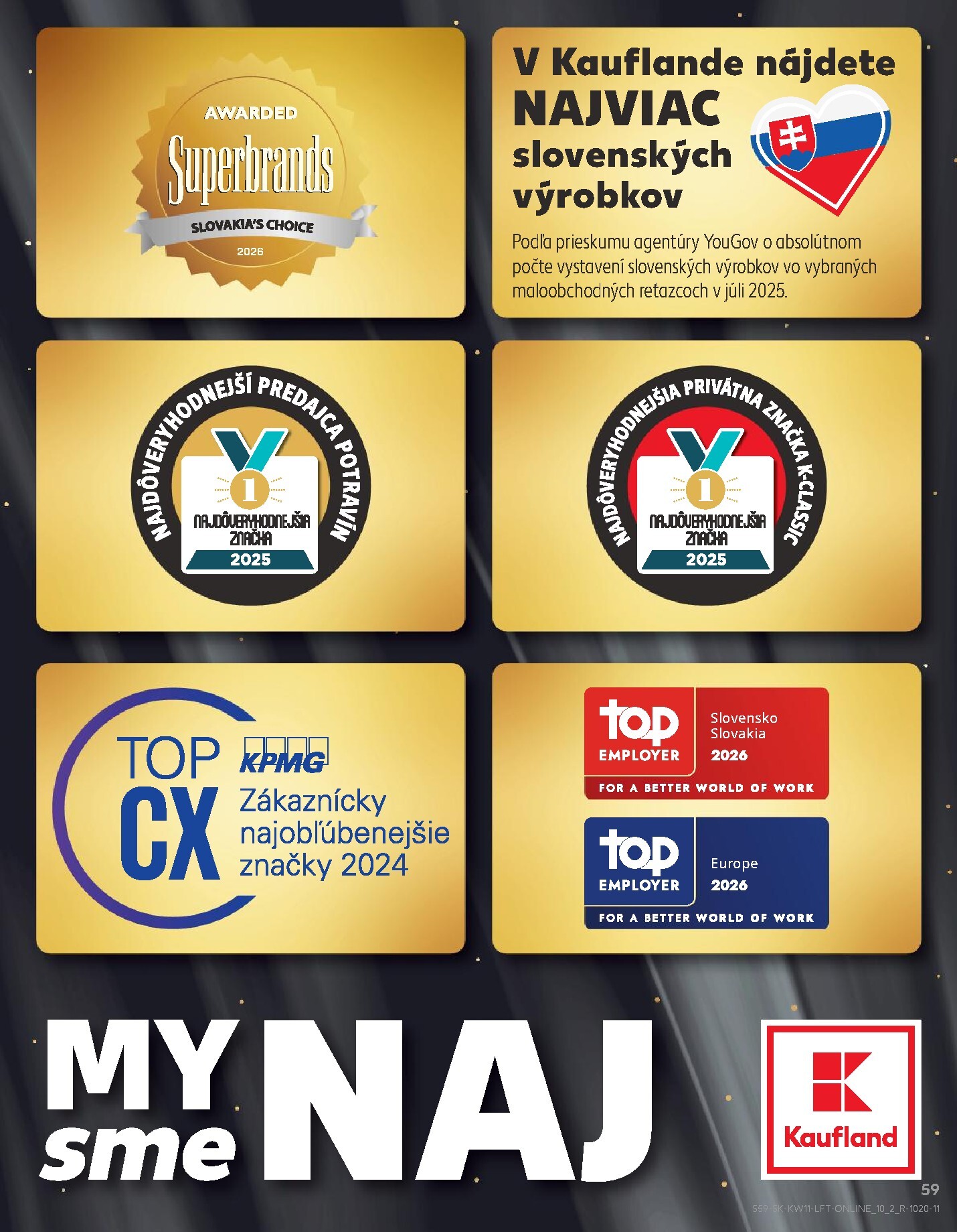 kaufland - Leták Kaufland platný od 12.03.2026 do 18.03.2026 - page: 59