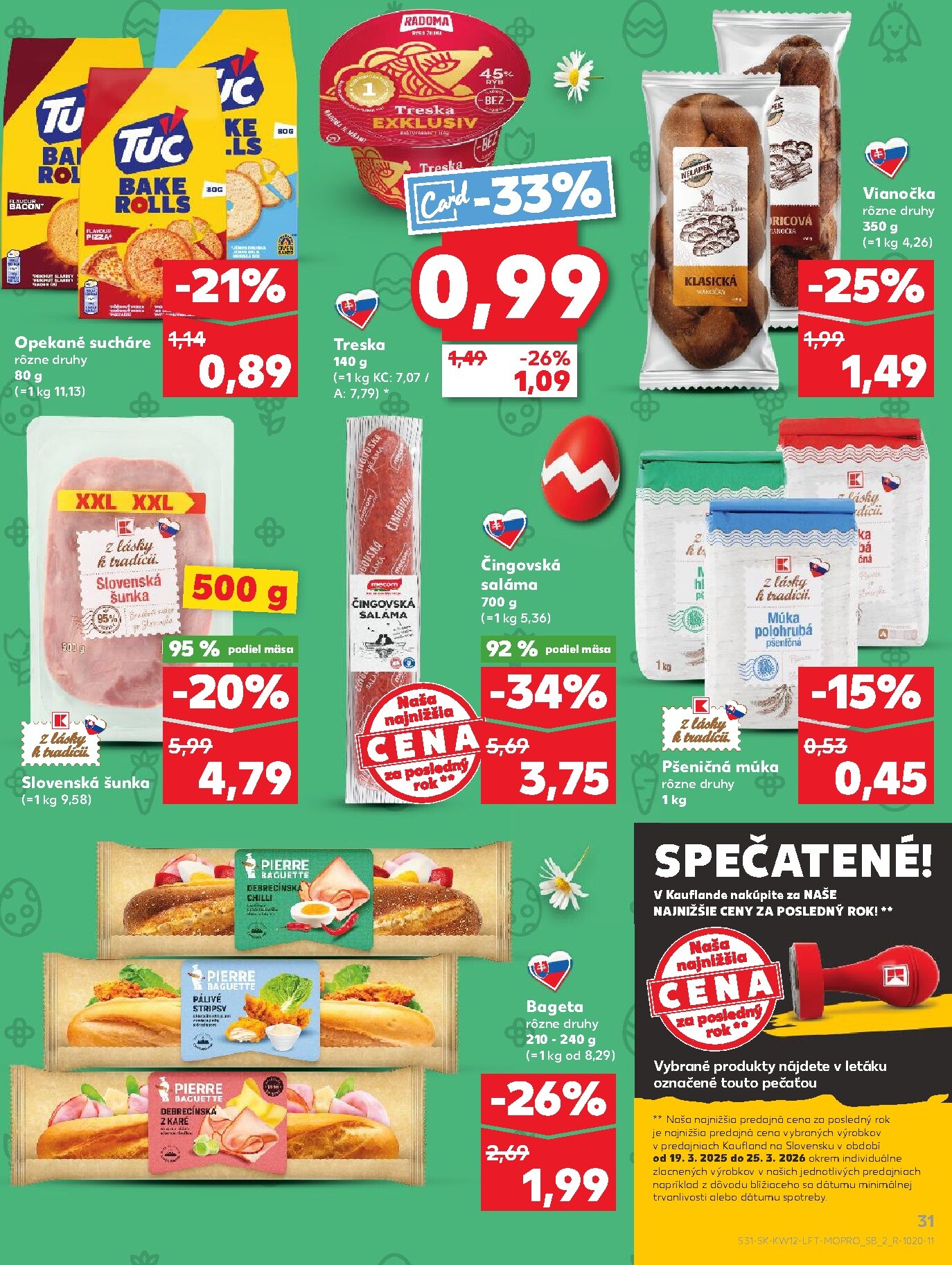 kaufland - Leták Kaufland platný od 19.03.2026 do 25.03.2026 - page: 31