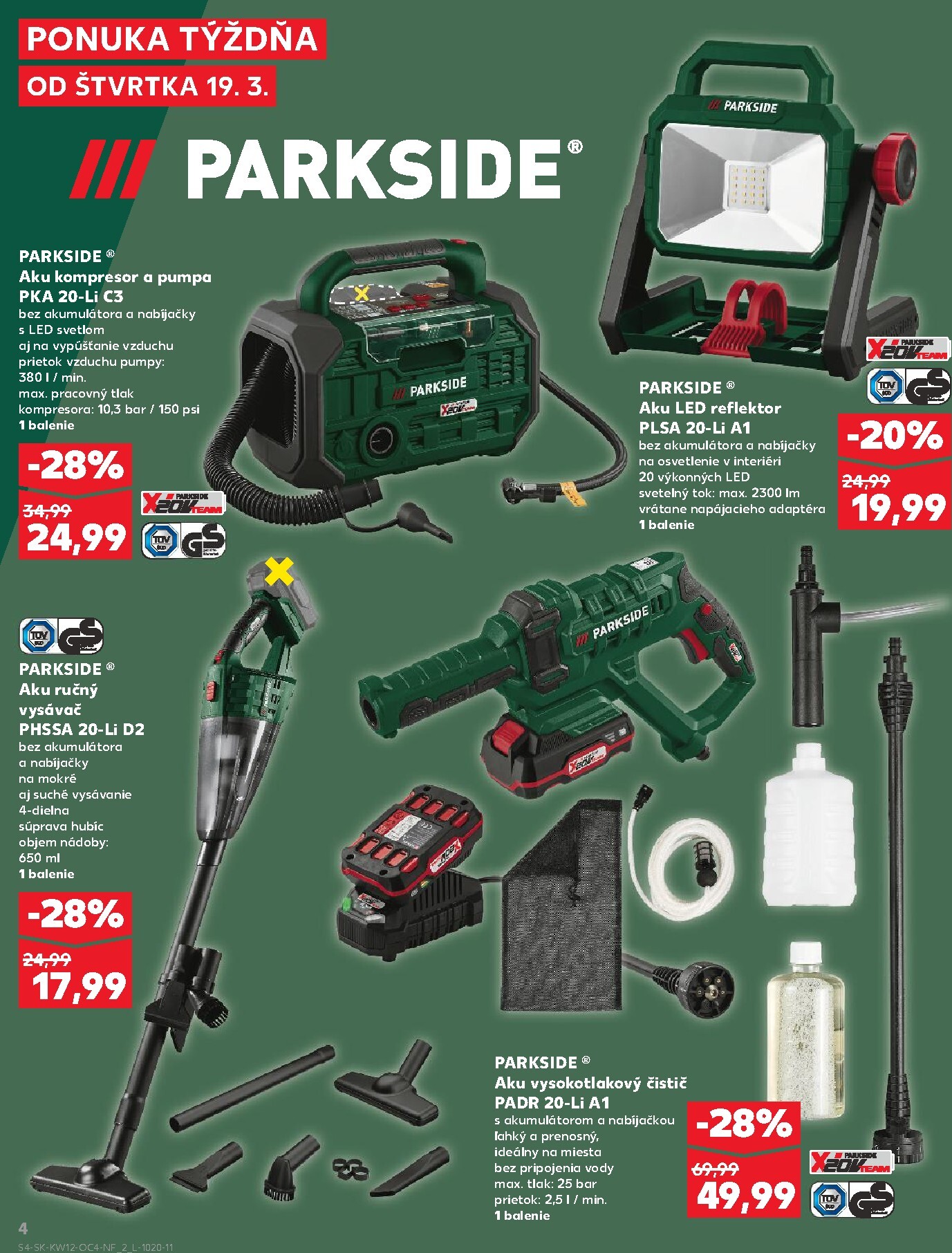 kaufland - Leták Kaufland - Ponuka týždňa platný od 19.03.2026 do 25.03.2026 - page: 4