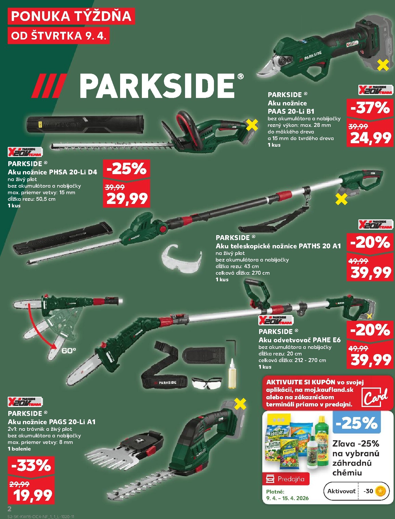 kaufland - Leták Kaufland - Ponuka týždňa platný od 09.04.2026 do 15.04.2026 - page: 2