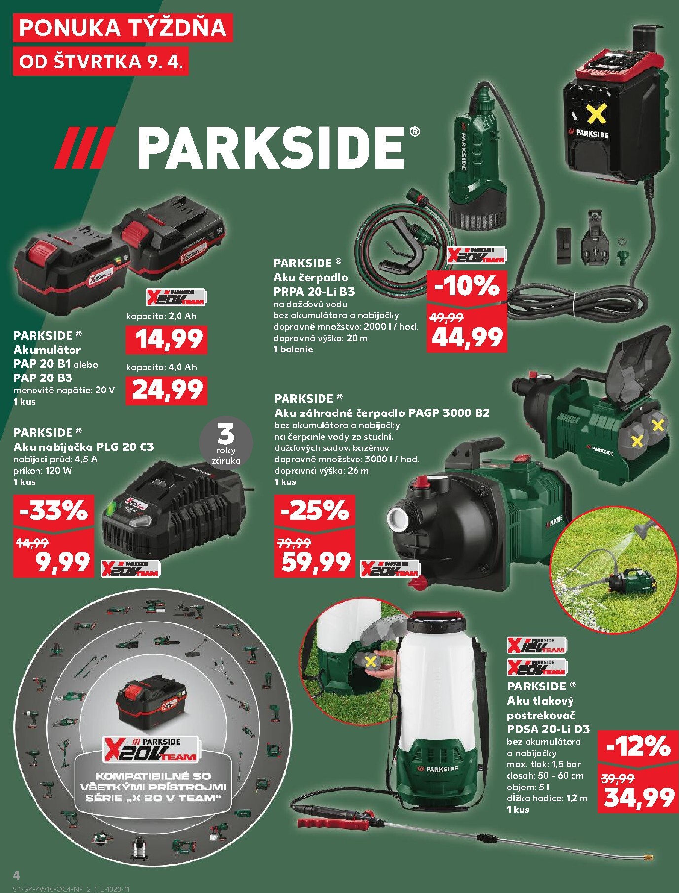 kaufland - Leták Kaufland - Ponuka týždňa platný od 09.04.2026 do 15.04.2026 - page: 4