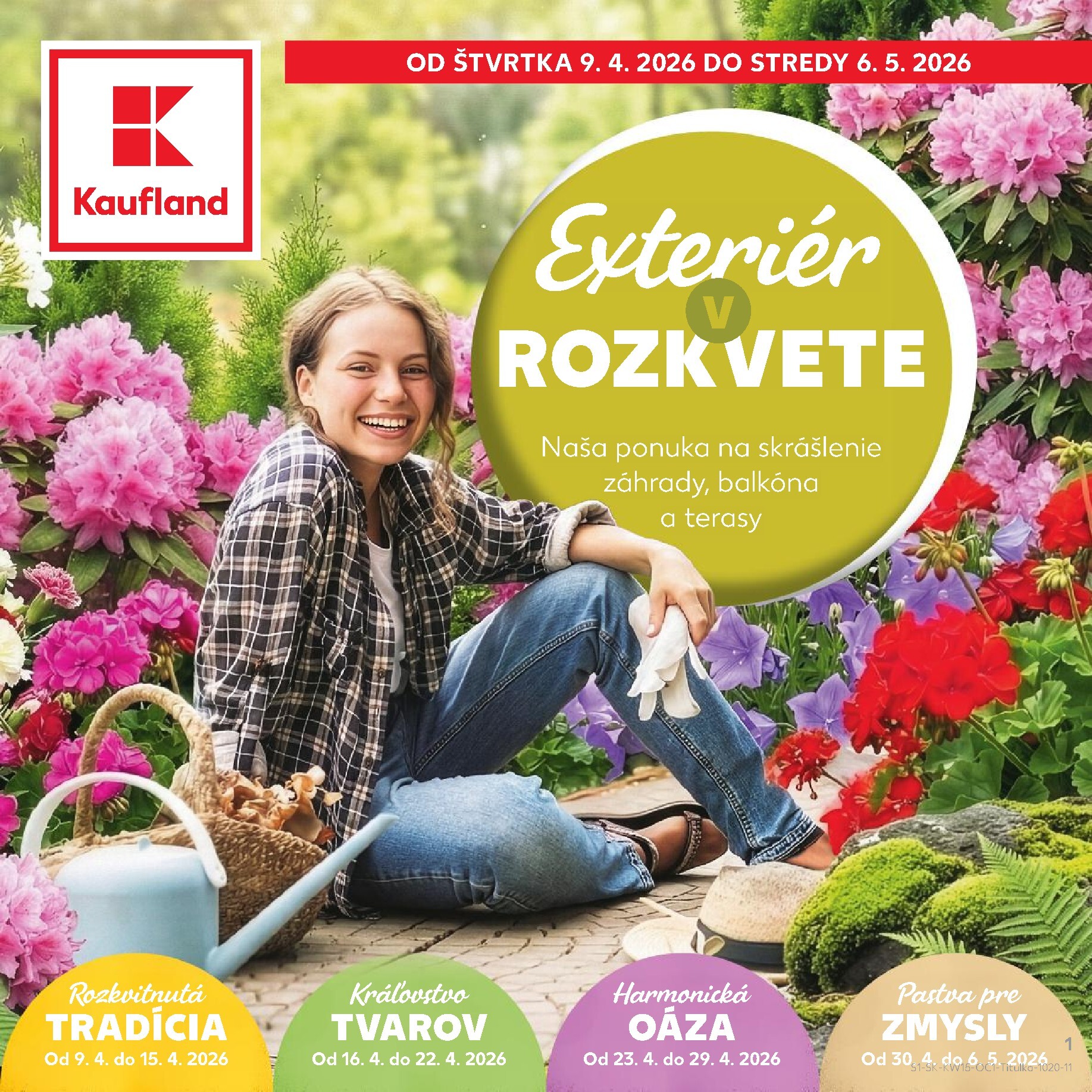 kaufland - Leták Kaufland - Exteriér v rozkvete platný od 09.04.2026 do 06.05.2026