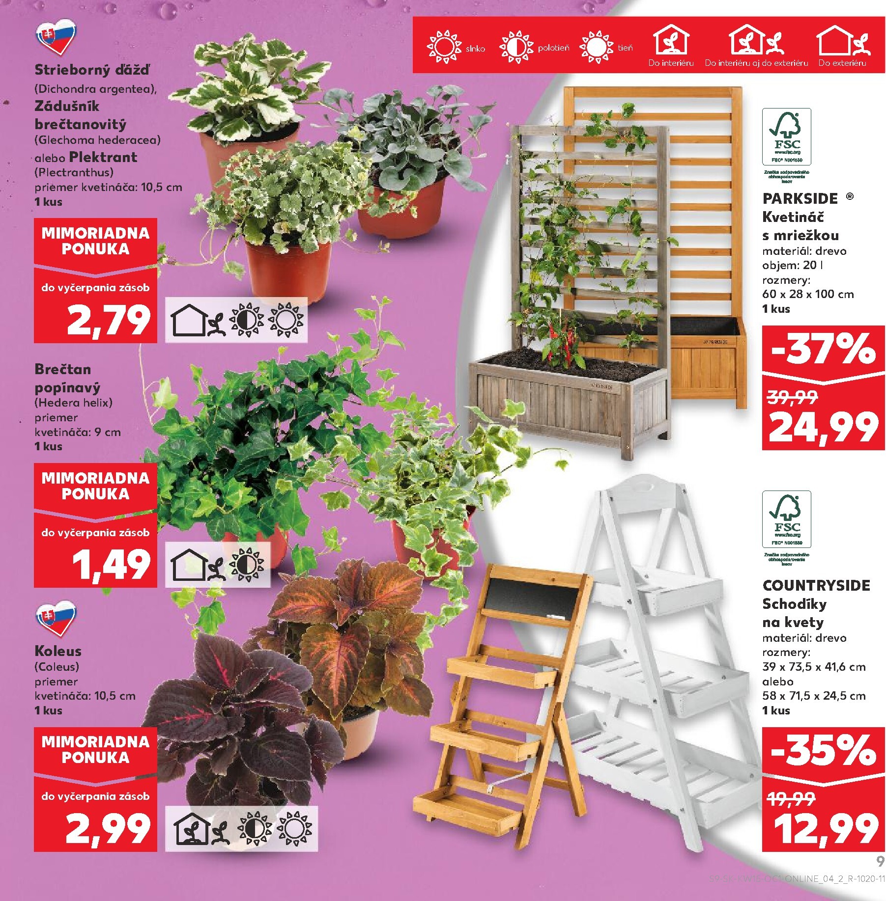 kaufland - Leták Kaufland - Exteriér v rozkvete platný od 09.04.2026 do 06.05.2026 - page: 9