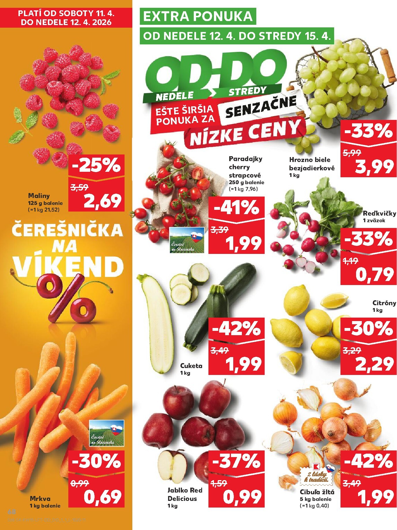 kaufland - Leták Kaufland platný od 09.04.2026 do 15.04.2026 - page: 68