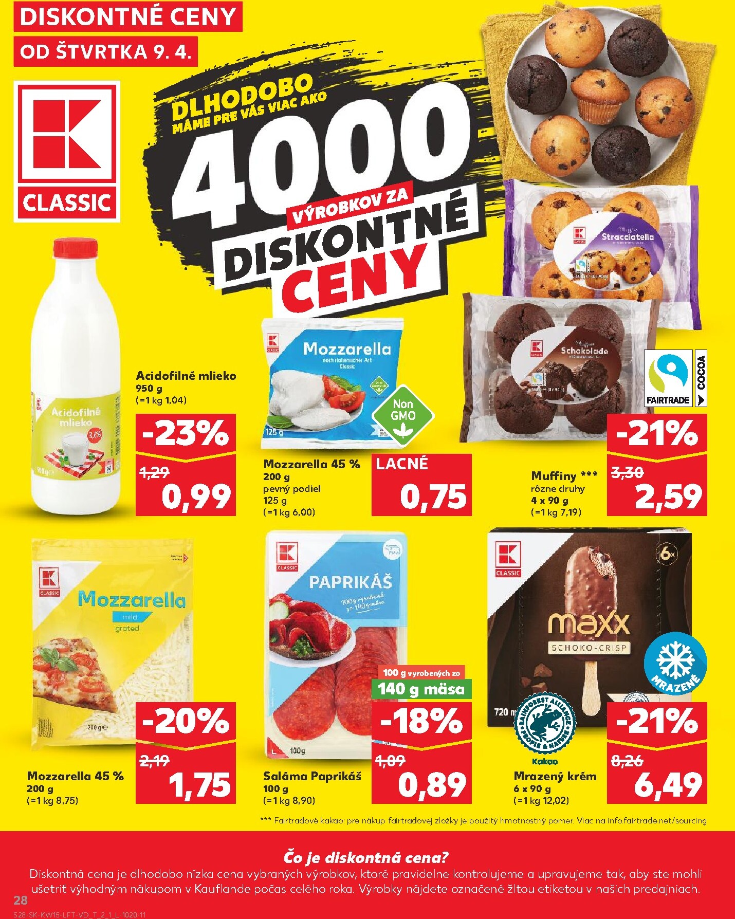kaufland - Leták Kaufland platný od 09.04.2026 do 15.04.2026 - page: 28