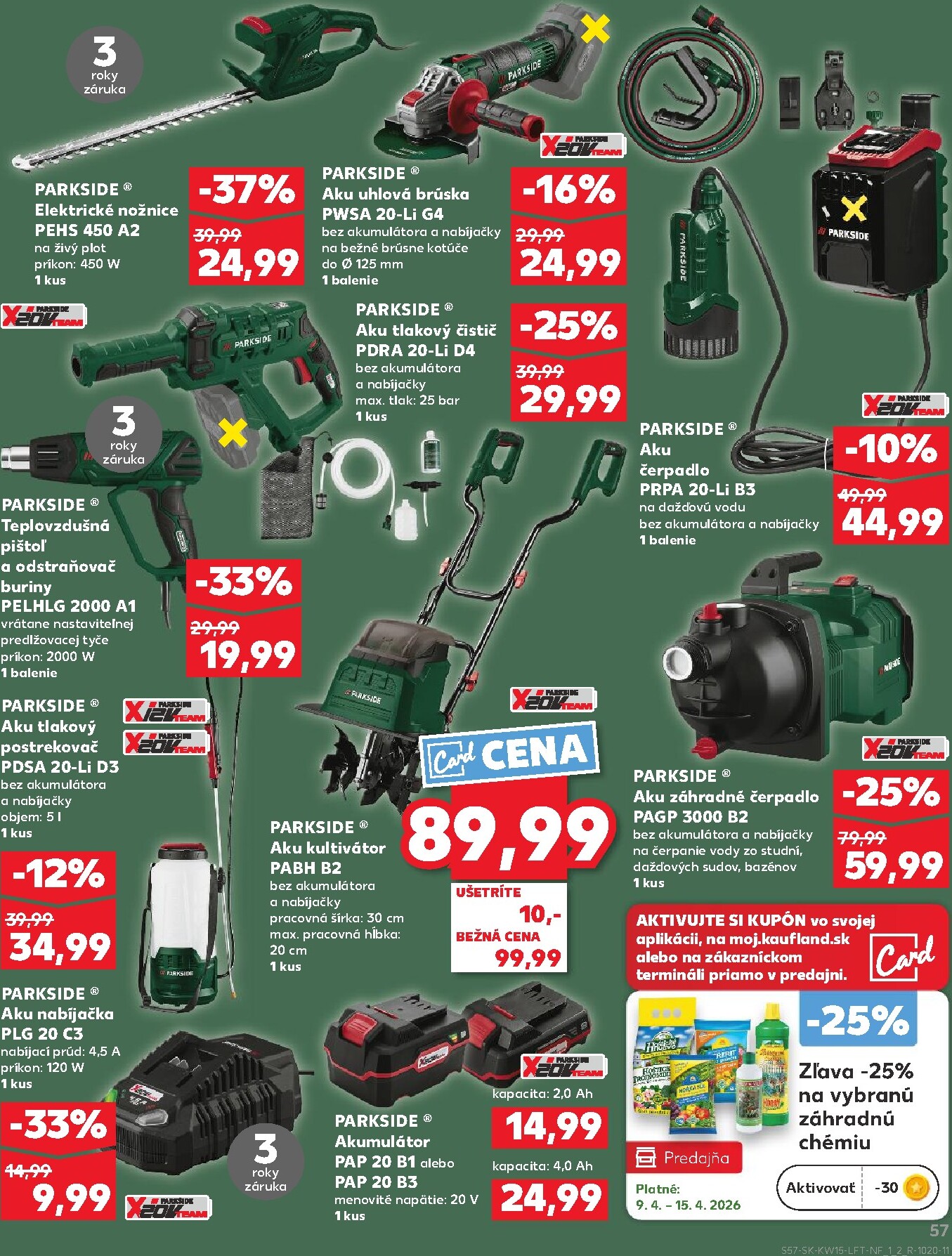 kaufland - Leták Kaufland platný od 09.04.2026 do 15.04.2026 - page: 57