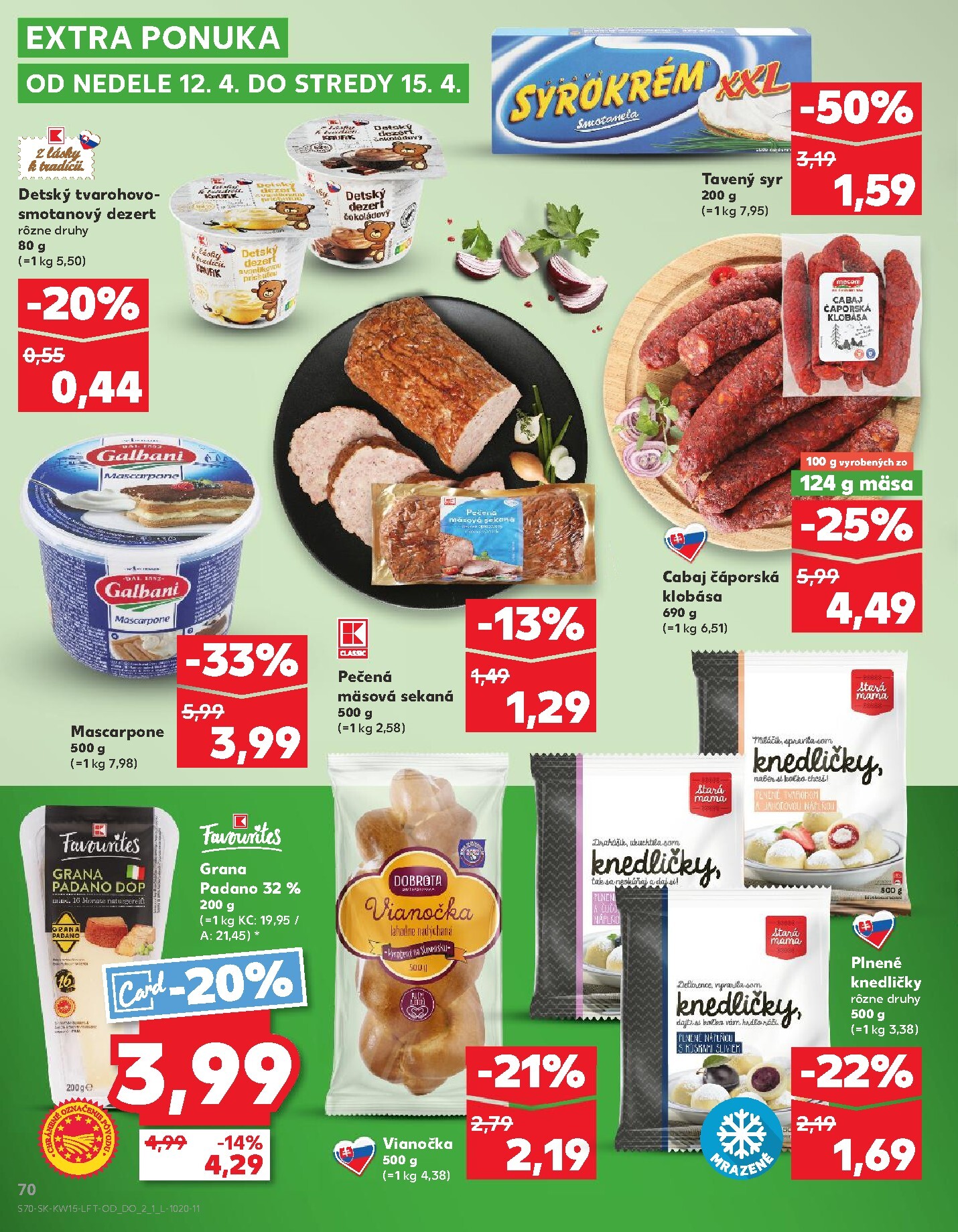 kaufland - Leták Kaufland platný od 09.04.2026 do 15.04.2026 - page: 70