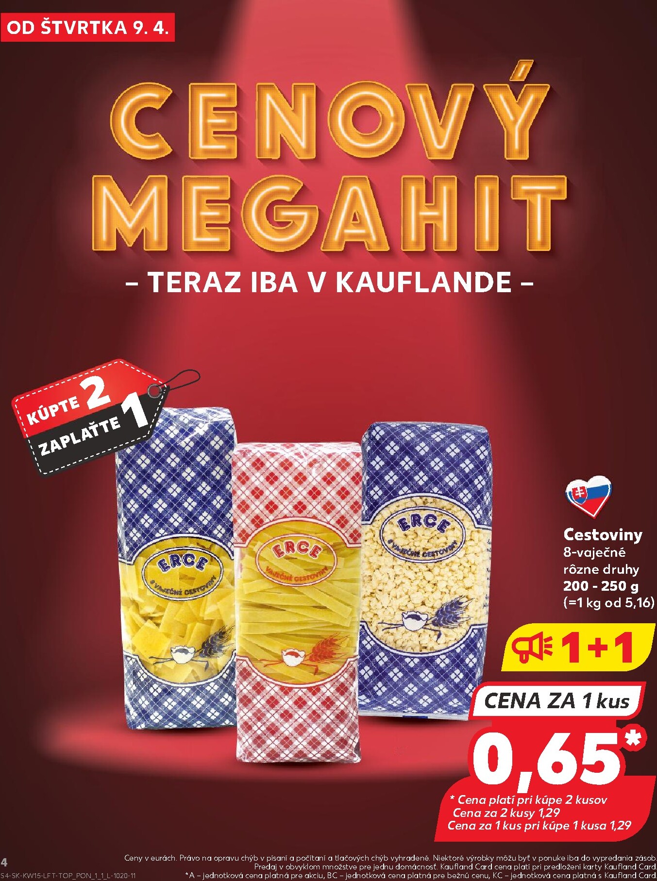 kaufland - Leták Kaufland platný od 09.04.2026 do 15.04.2026 - page: 4