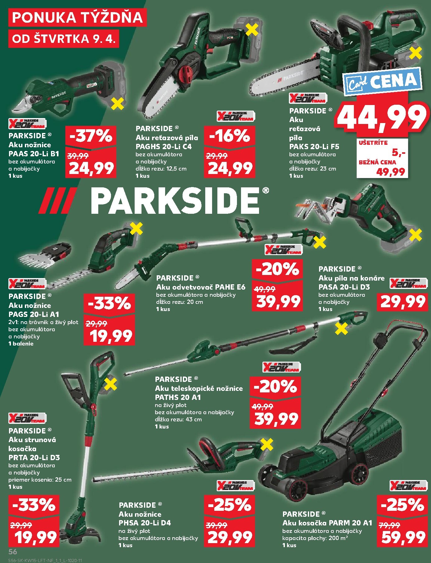 kaufland - Leták Kaufland platný od 09.04.2026 do 15.04.2026 - page: 56