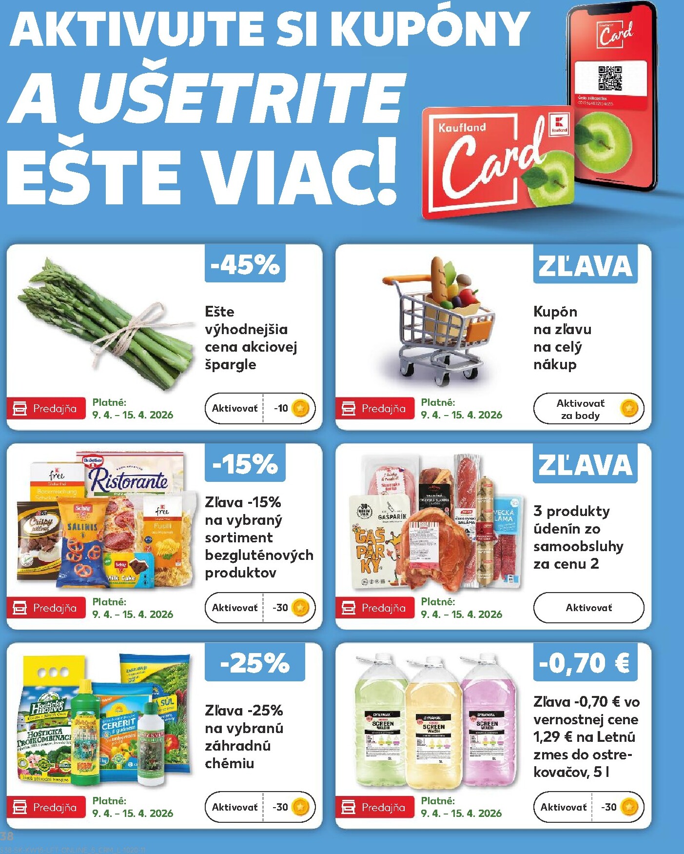 kaufland - Leták Kaufland platný od 09.04.2026 do 15.04.2026 - page: 38