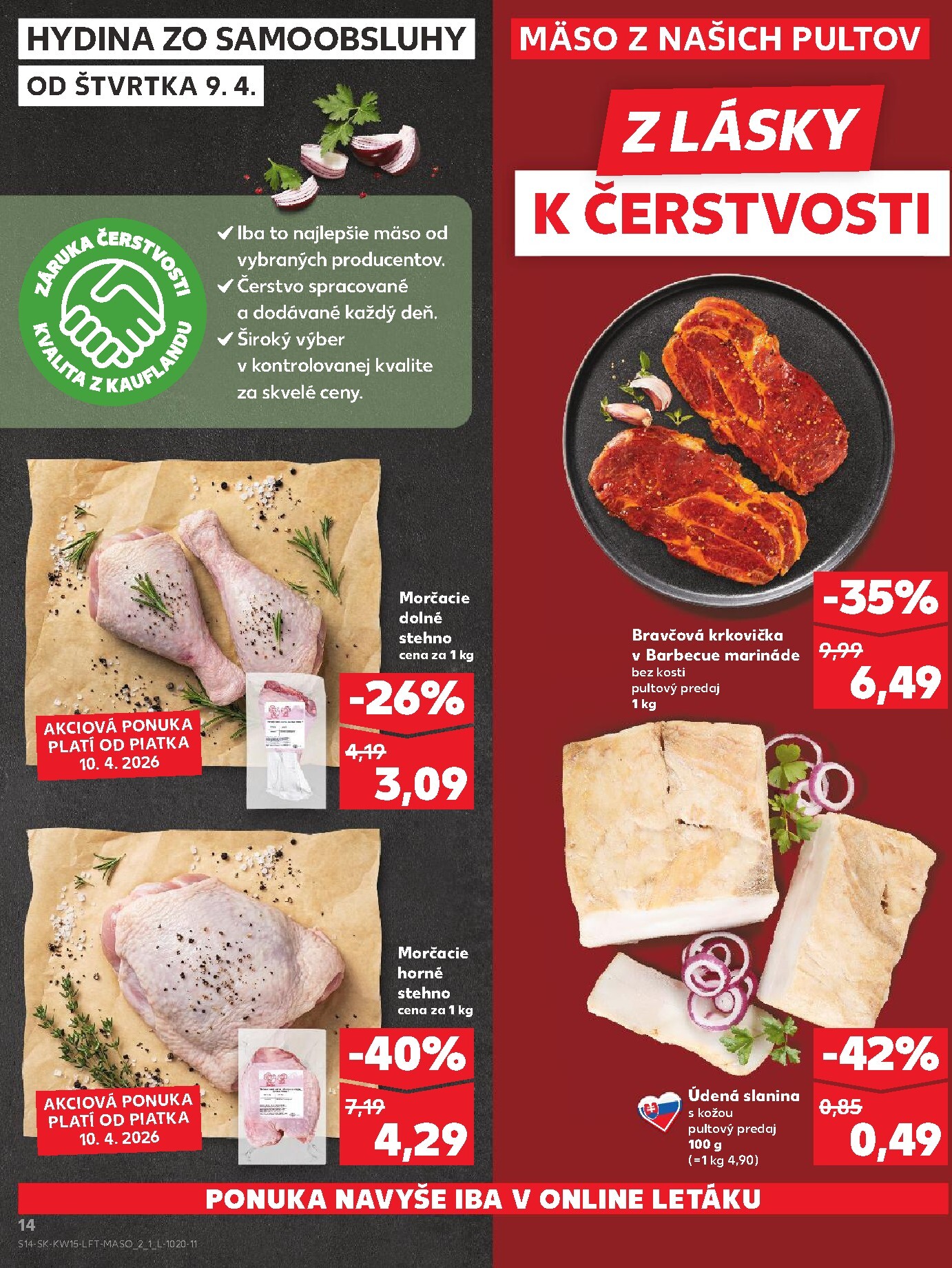 kaufland - Leták Kaufland platný od 09.04.2026 do 15.04.2026 - page: 14