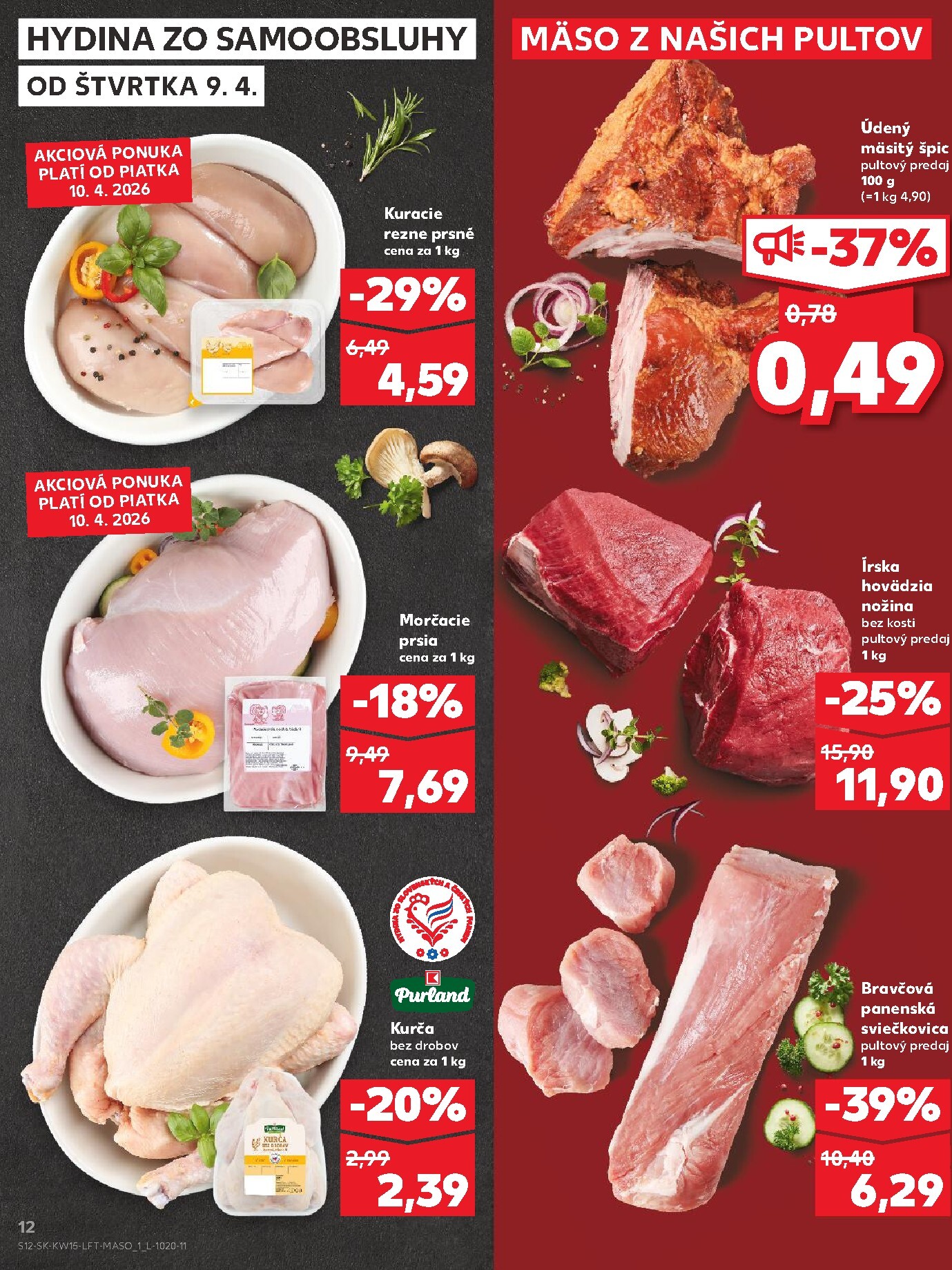 kaufland - Leták Kaufland platný od 09.04.2026 do 15.04.2026 - page: 12