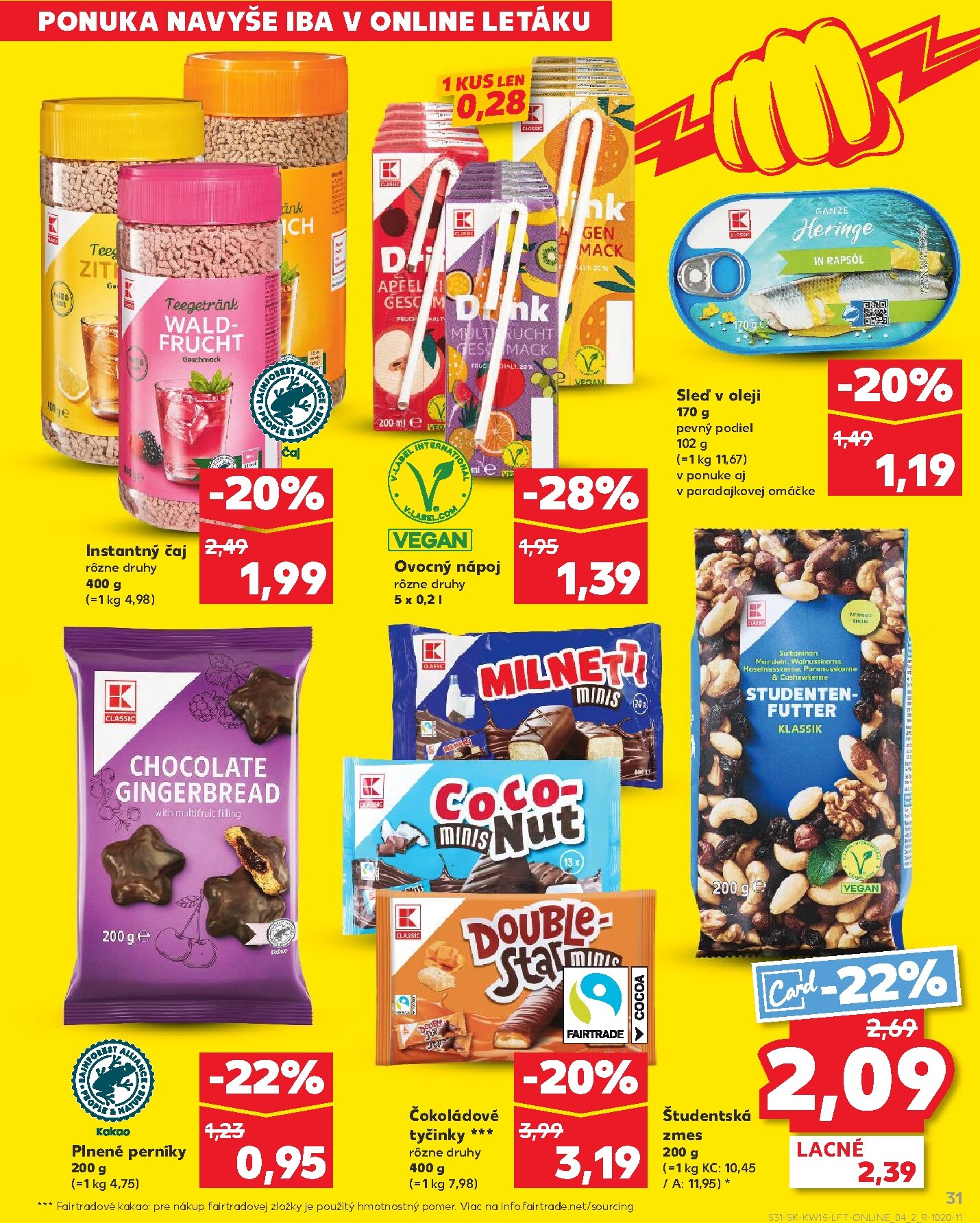 kaufland - Leták Kaufland platný od 09.04.2026 do 15.04.2026 - page: 31