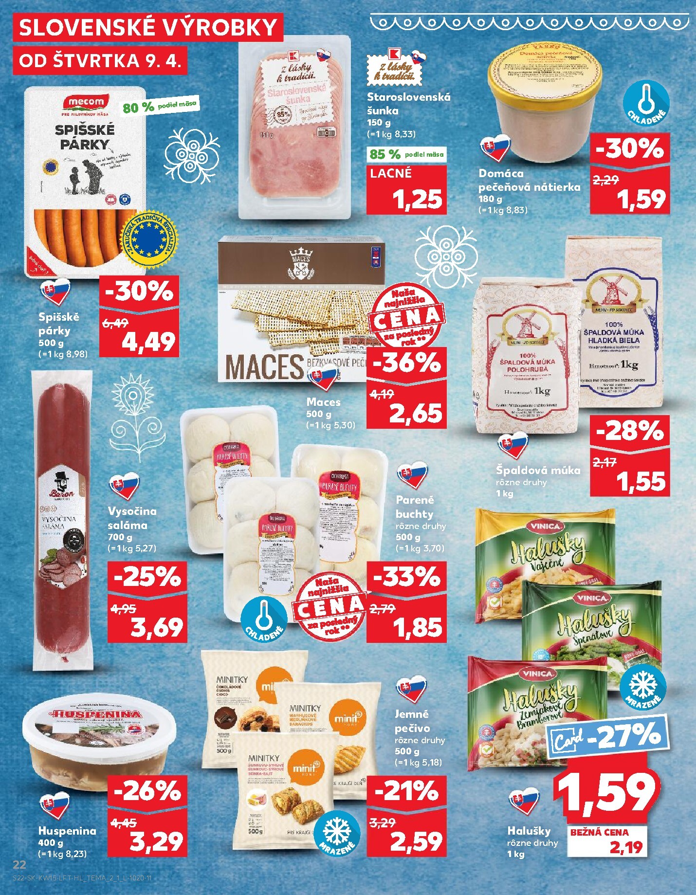 kaufland - Leták Kaufland platný od 09.04.2026 do 15.04.2026 - page: 22