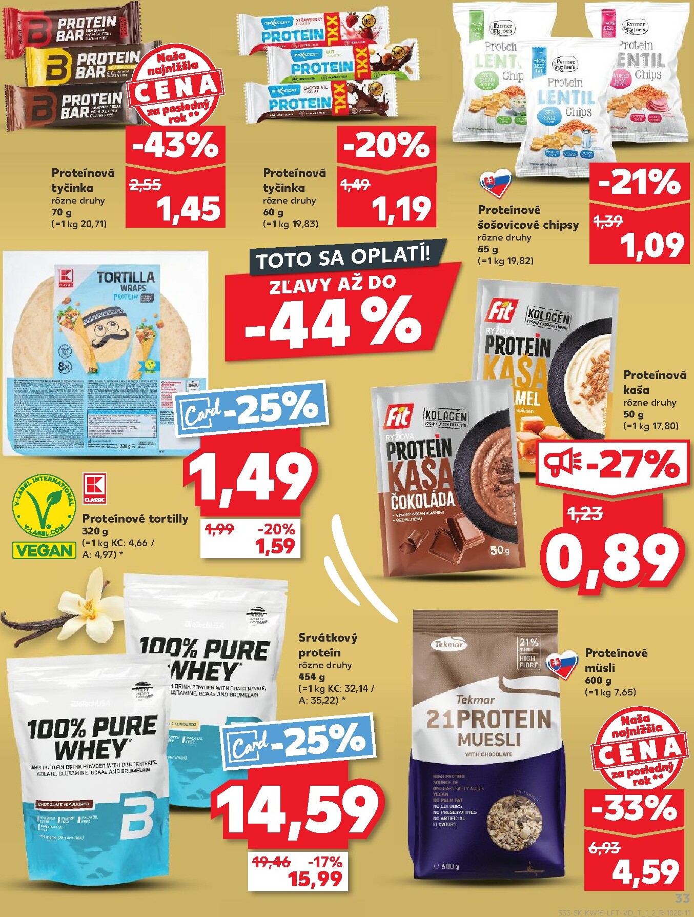 kaufland - Leták Kaufland platný od 09.04.2026 do 15.04.2026 - page: 33