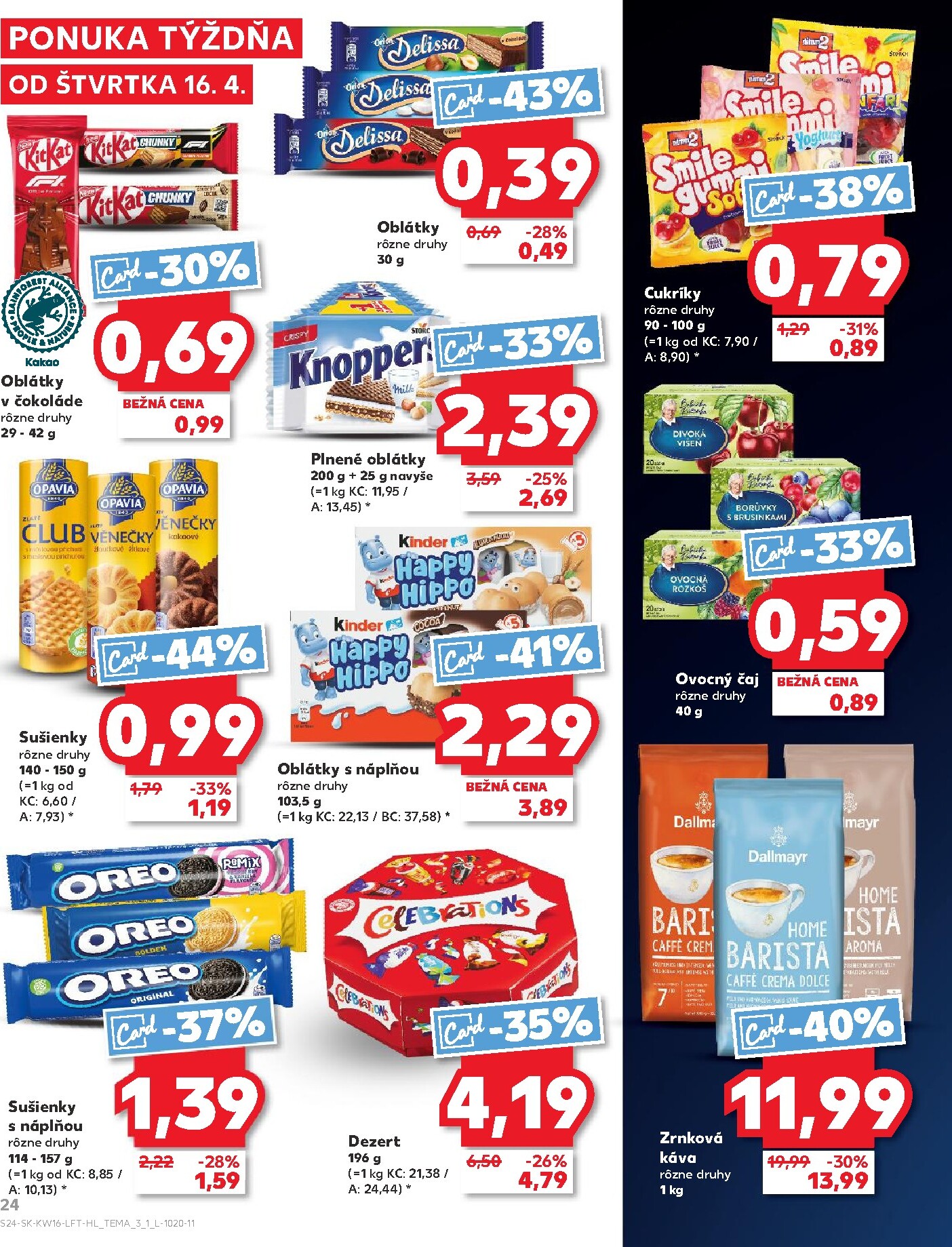 kaufland - Nový leták Kaufland platný od štvrtka, 16.04.2026 do stredy, 22.04.2026 - page: 24
