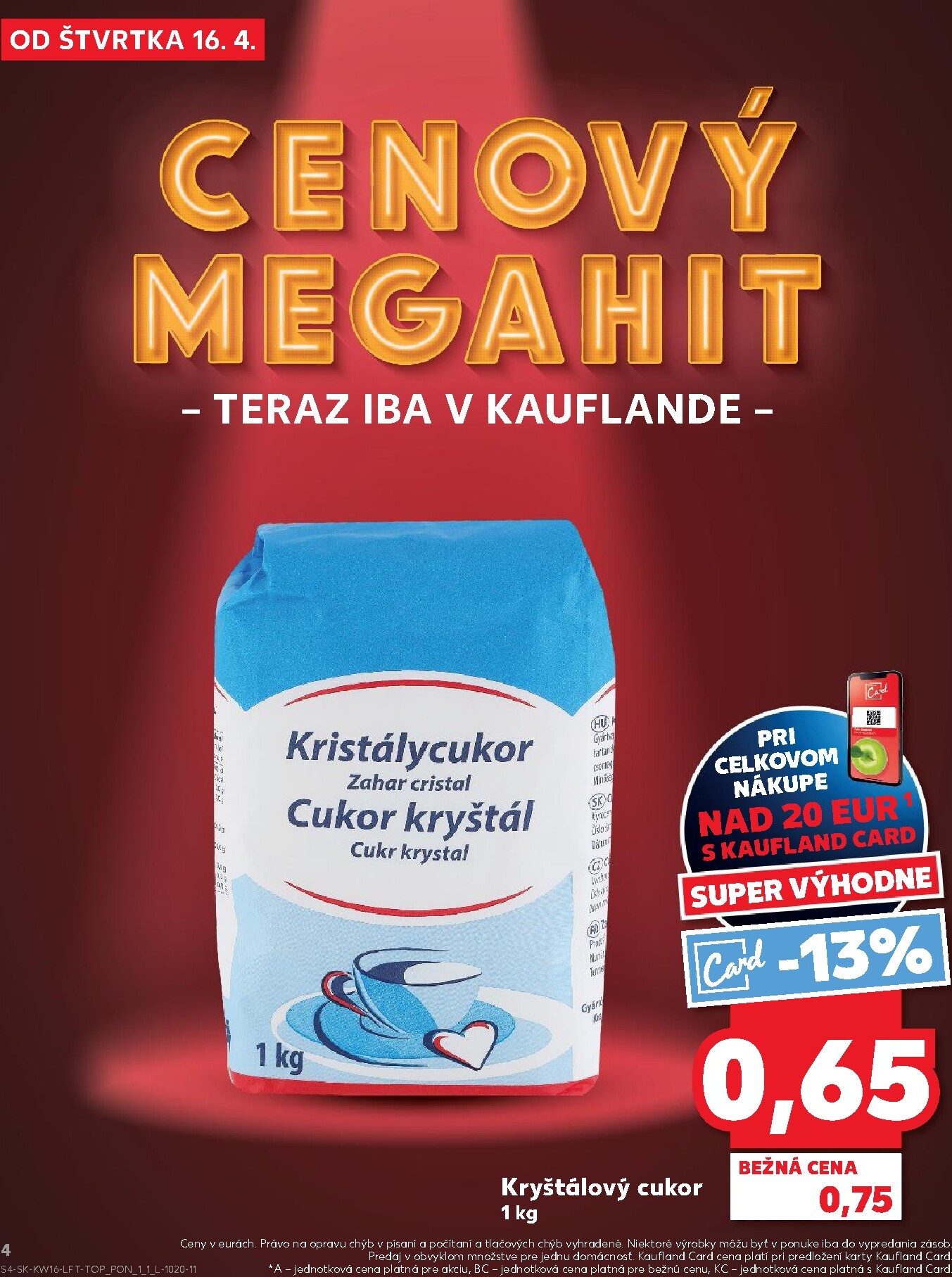 kaufland - Nový leták Kaufland platný od štvrtka, 16.04.2026 do stredy, 22.04.2026 - page: 4
