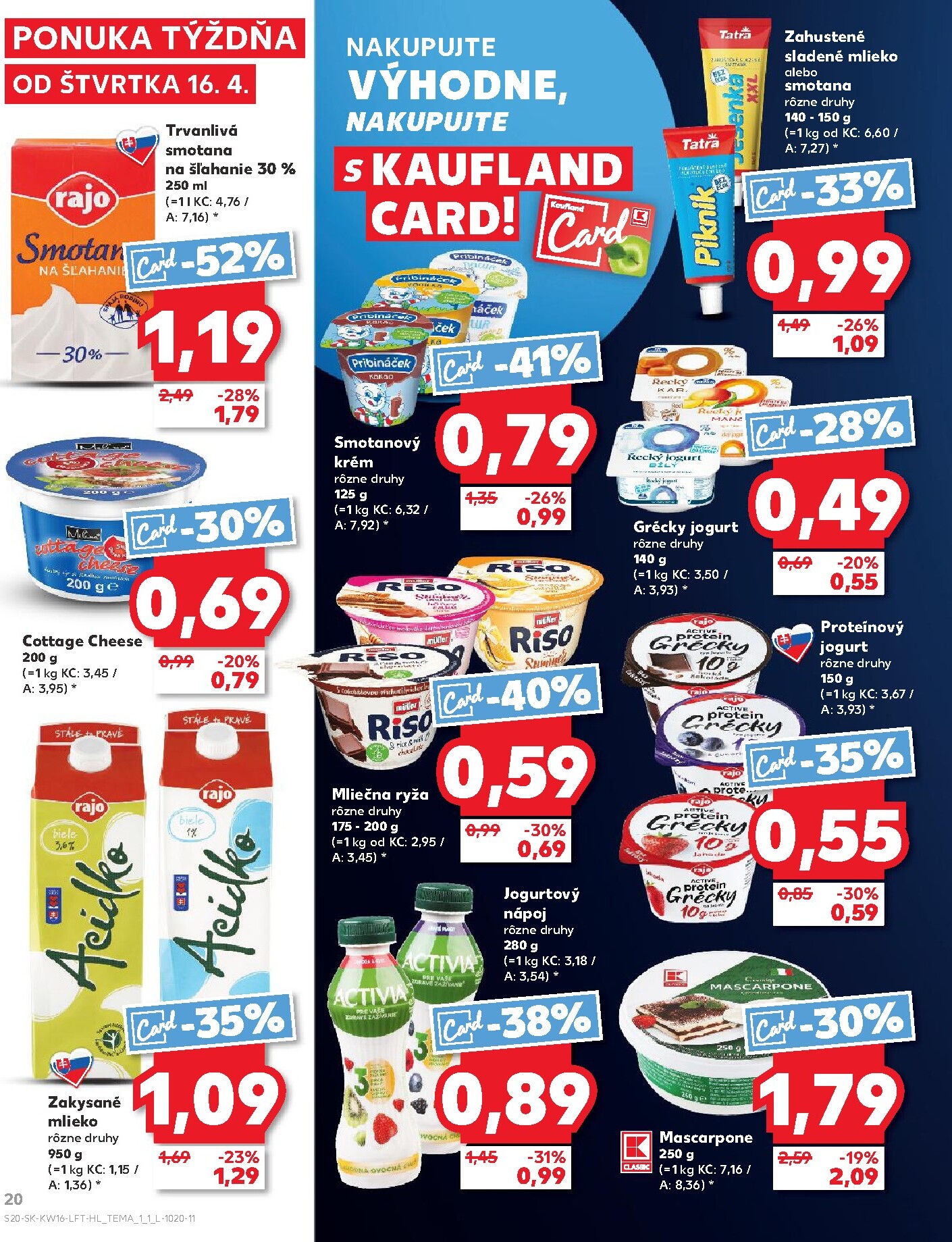 kaufland - Nový leták Kaufland platný od štvrtka, 16.04.2026 do stredy, 22.04.2026 - page: 20