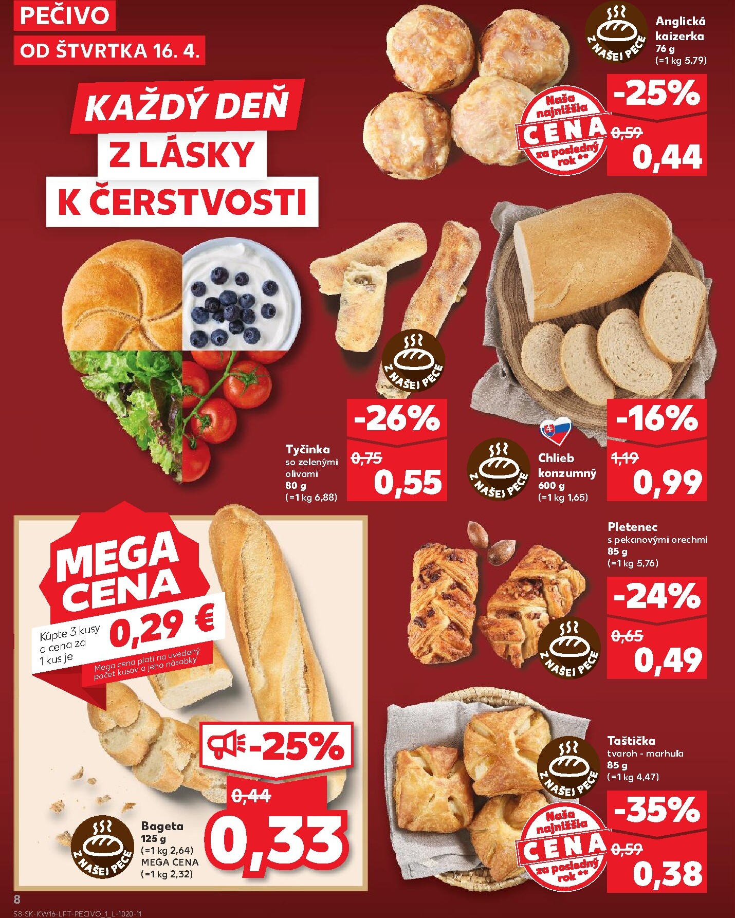 kaufland - Nový leták Kaufland platný od štvrtka, 16.04.2026 do stredy, 22.04.2026 - page: 8