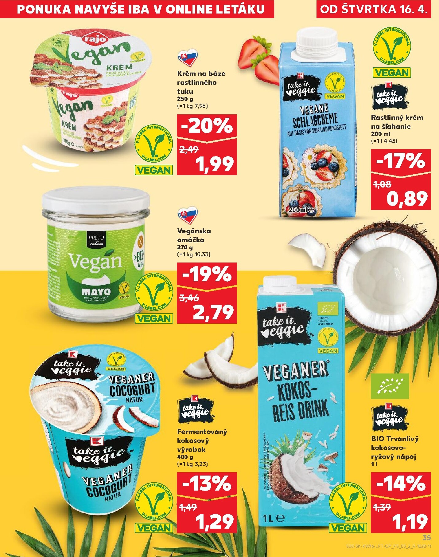 kaufland - Nový leták Kaufland platný od štvrtka, 16.04.2026 do stredy, 22.04.2026 - page: 35