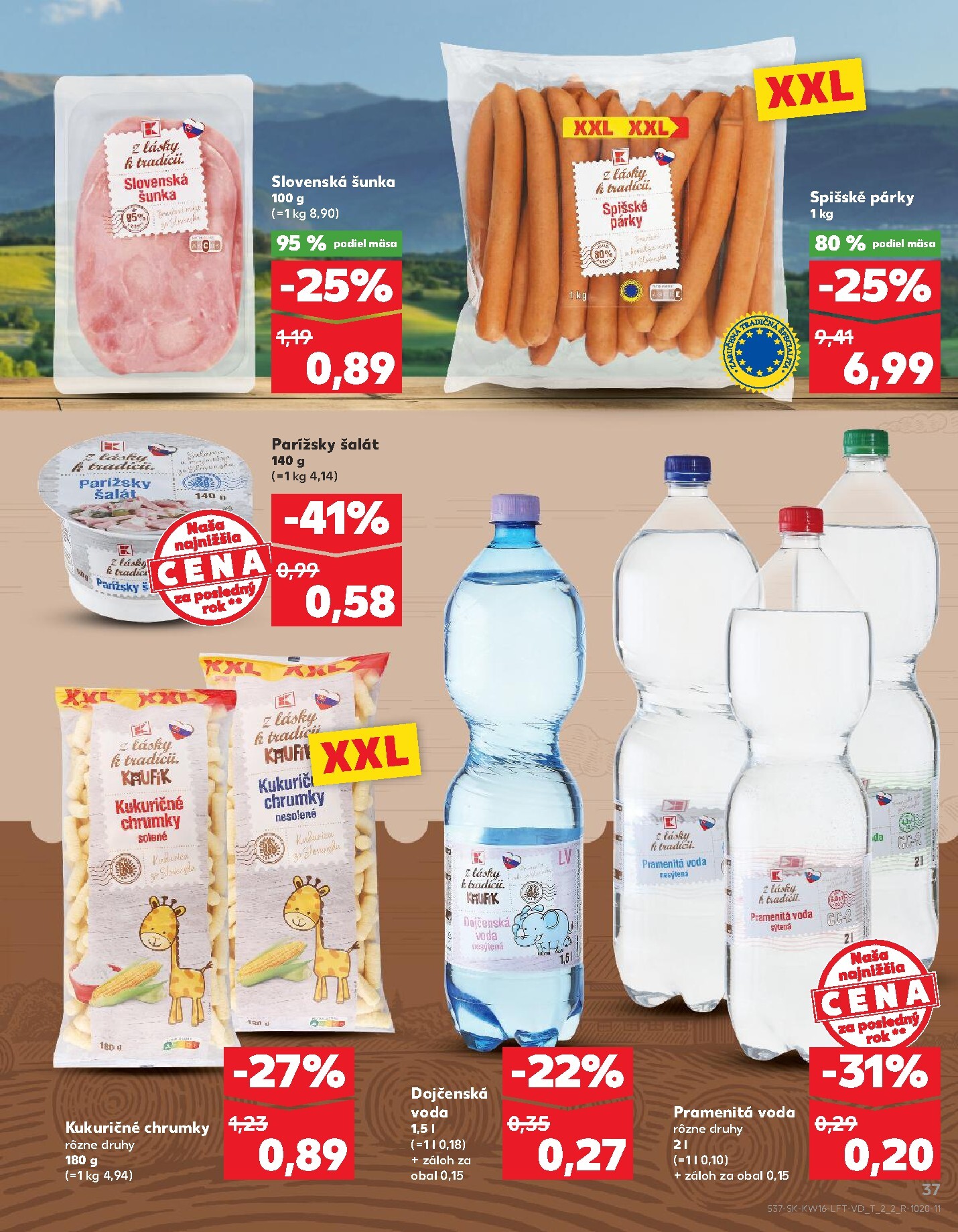 kaufland - Nový leták Kaufland platný od štvrtka, 16.04.2026 do stredy, 22.04.2026 - page: 37