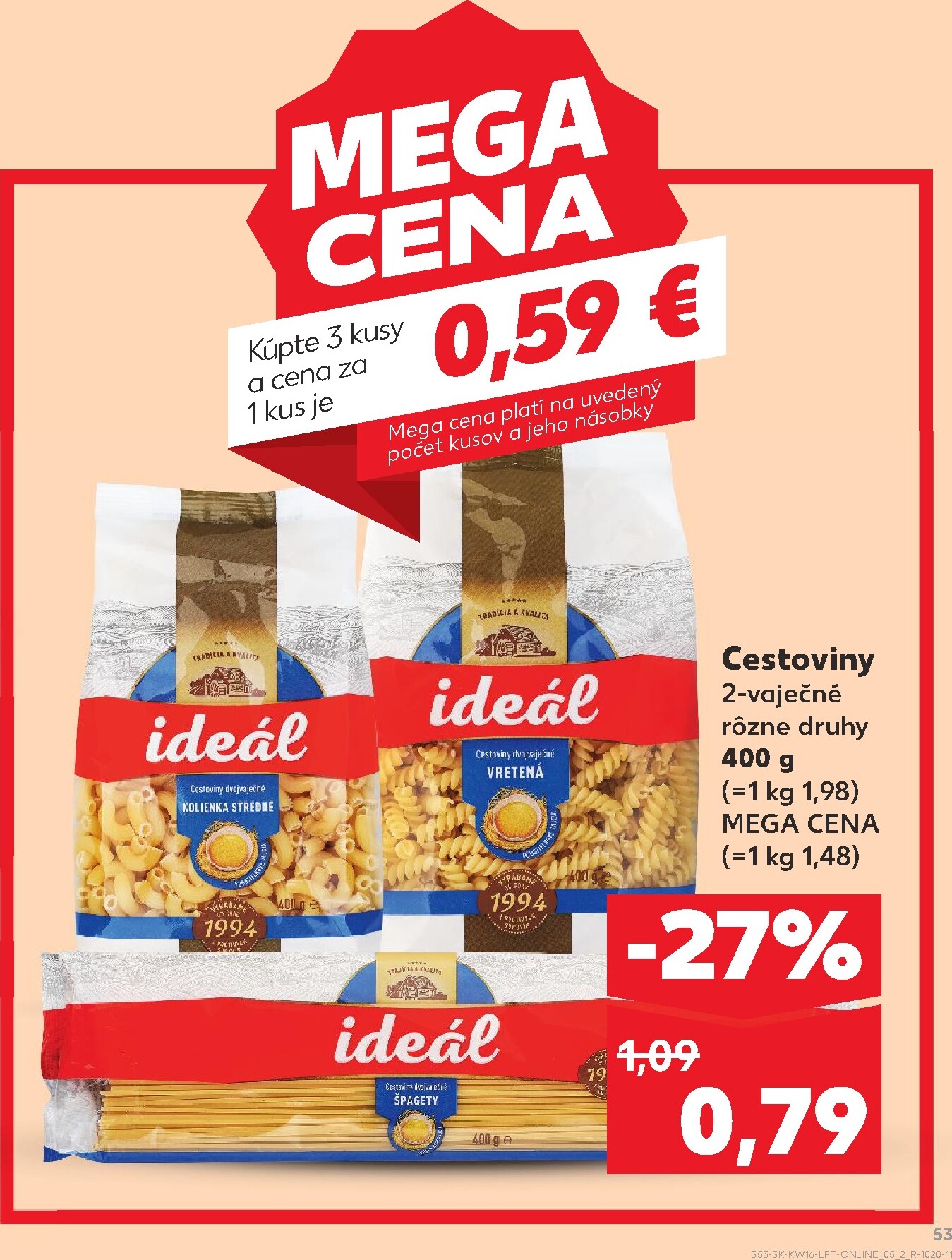 kaufland - Nový leták Kaufland platný od štvrtka, 16.04.2026 do stredy, 22.04.2026 - page: 53