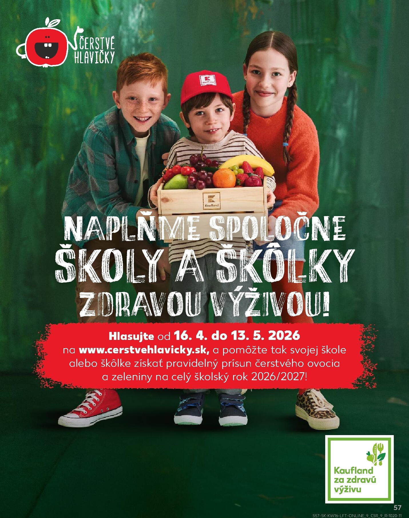 kaufland - Nový leták Kaufland platný od štvrtka, 16.04.2026 do stredy, 22.04.2026 - page: 57