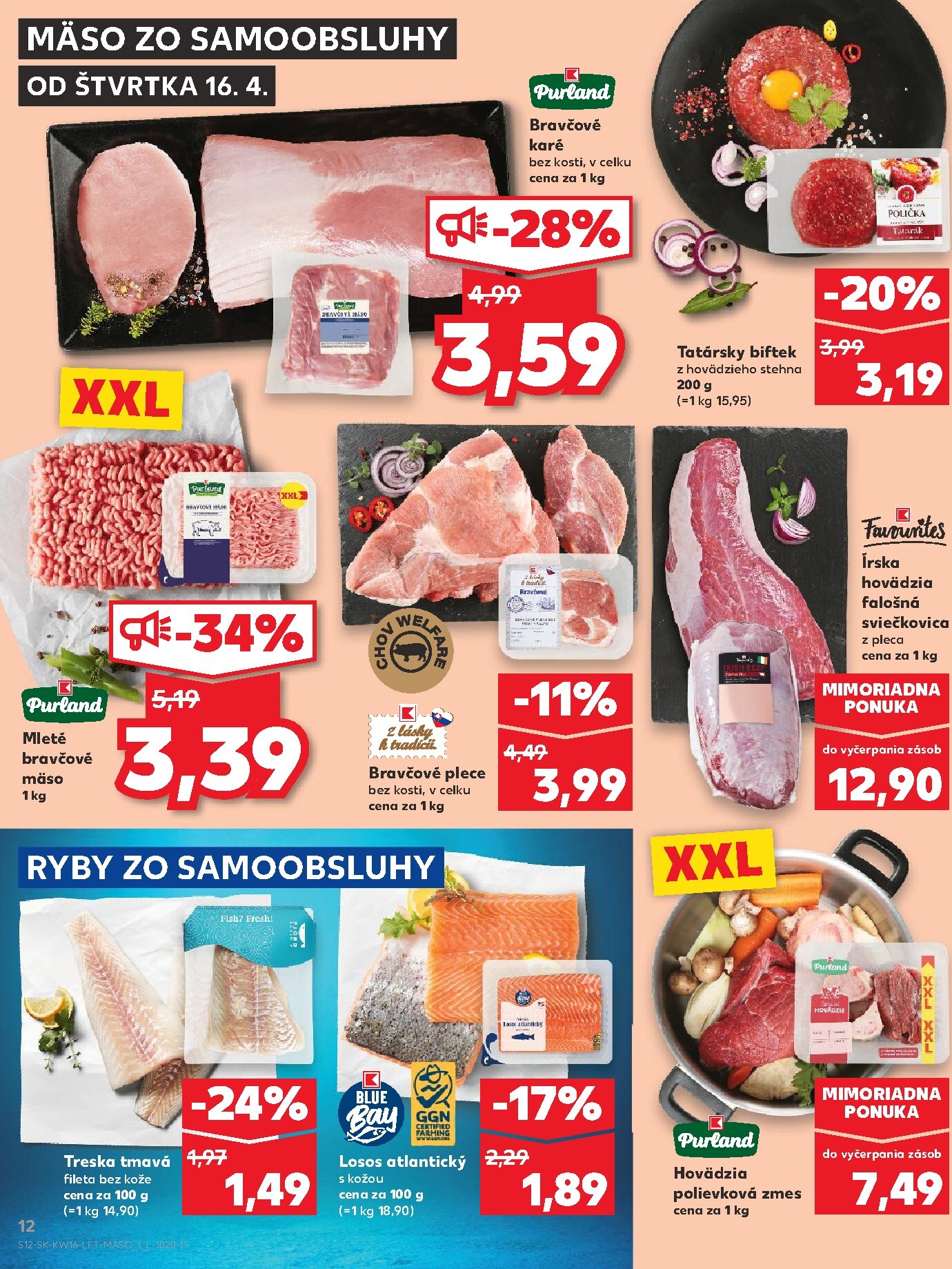 kaufland - Nový leták Kaufland platný od štvrtka, 16.04.2026 do stredy, 22.04.2026 - page: 12