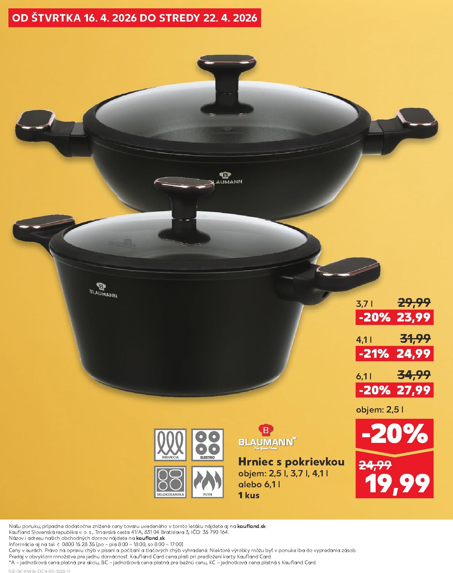 kaufland - Nový leták Kaufland - Ponuka týždňa platný od štvrtka, 16.04.2026 do stredy, 22.04.2026 - page: 12