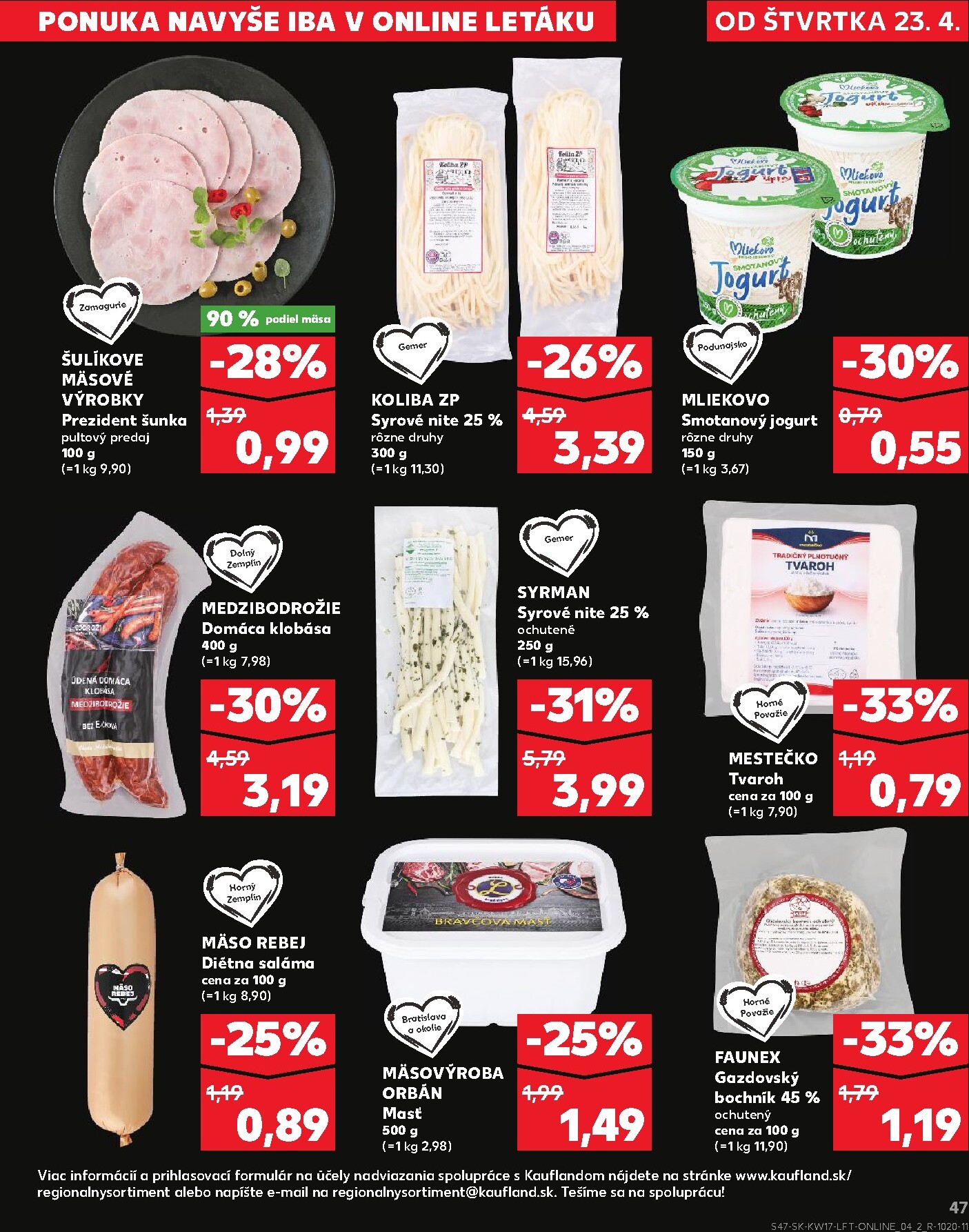 kaufland - Nový leták Kaufland od štvrtka, 23.04.2026 do stredy, 29.04.2026 - page: 47