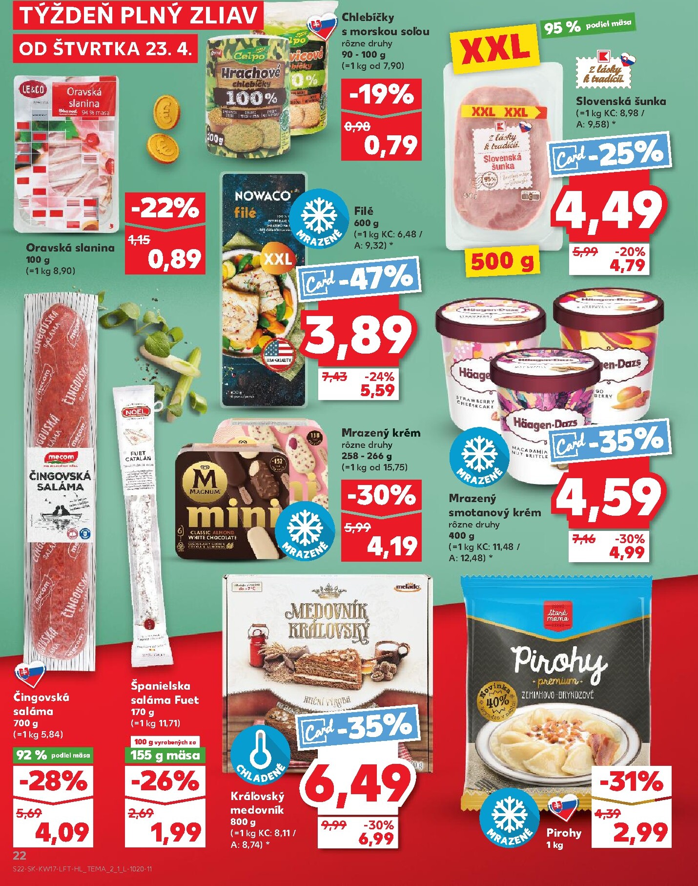 kaufland - Nový leták Kaufland od štvrtka, 23.04.2026 do stredy, 29.04.2026 - page: 22