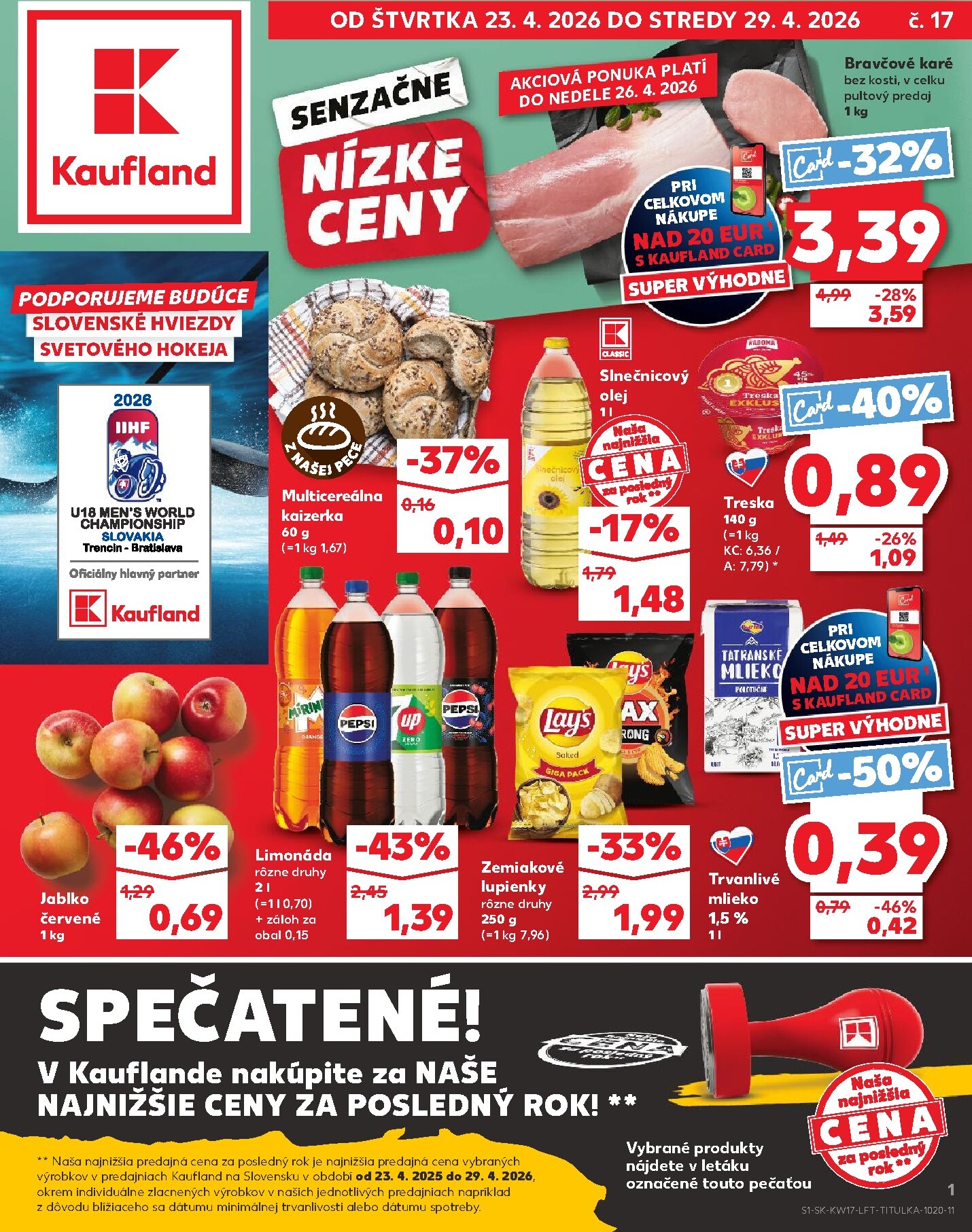 kaufland - Nový leták Kaufland od štvrtka, 23.04.2026 do stredy, 29.04.2026