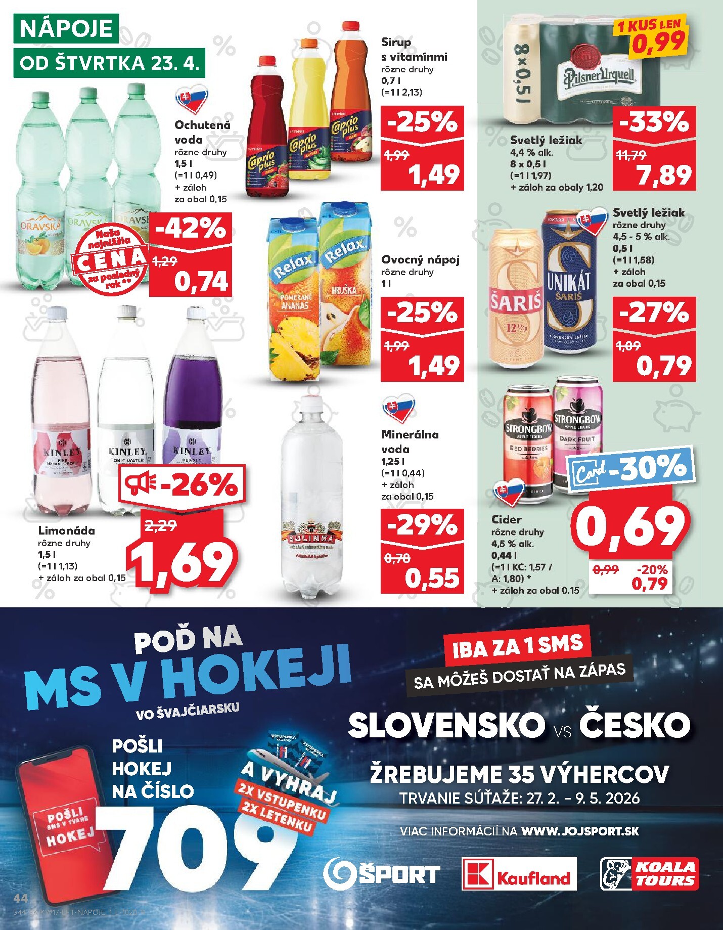 kaufland - Nový leták Kaufland od štvrtka, 23.04.2026 do stredy, 29.04.2026 - page: 44
