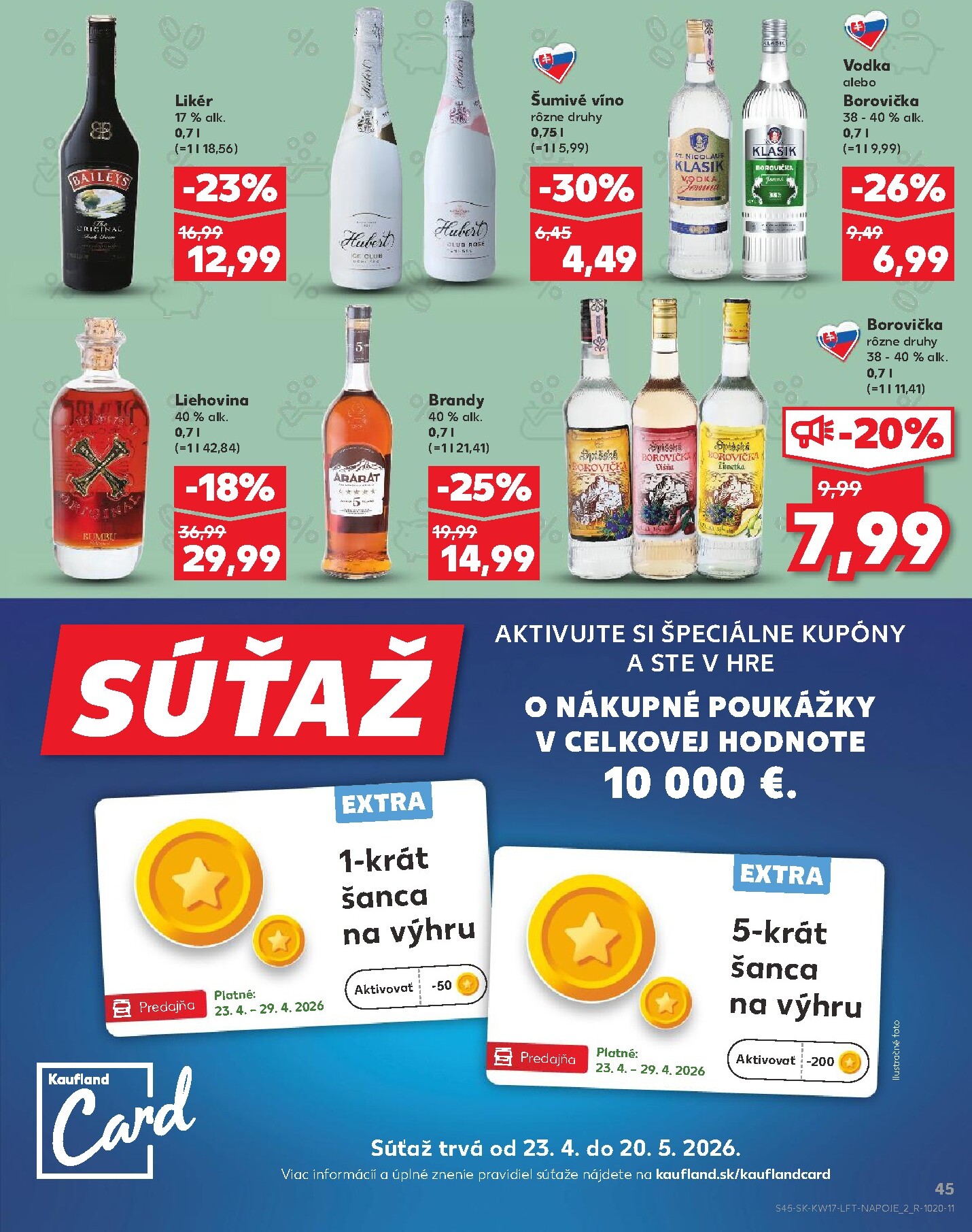 kaufland - Nový leták Kaufland od štvrtka, 23.04.2026 do stredy, 29.04.2026 - page: 45