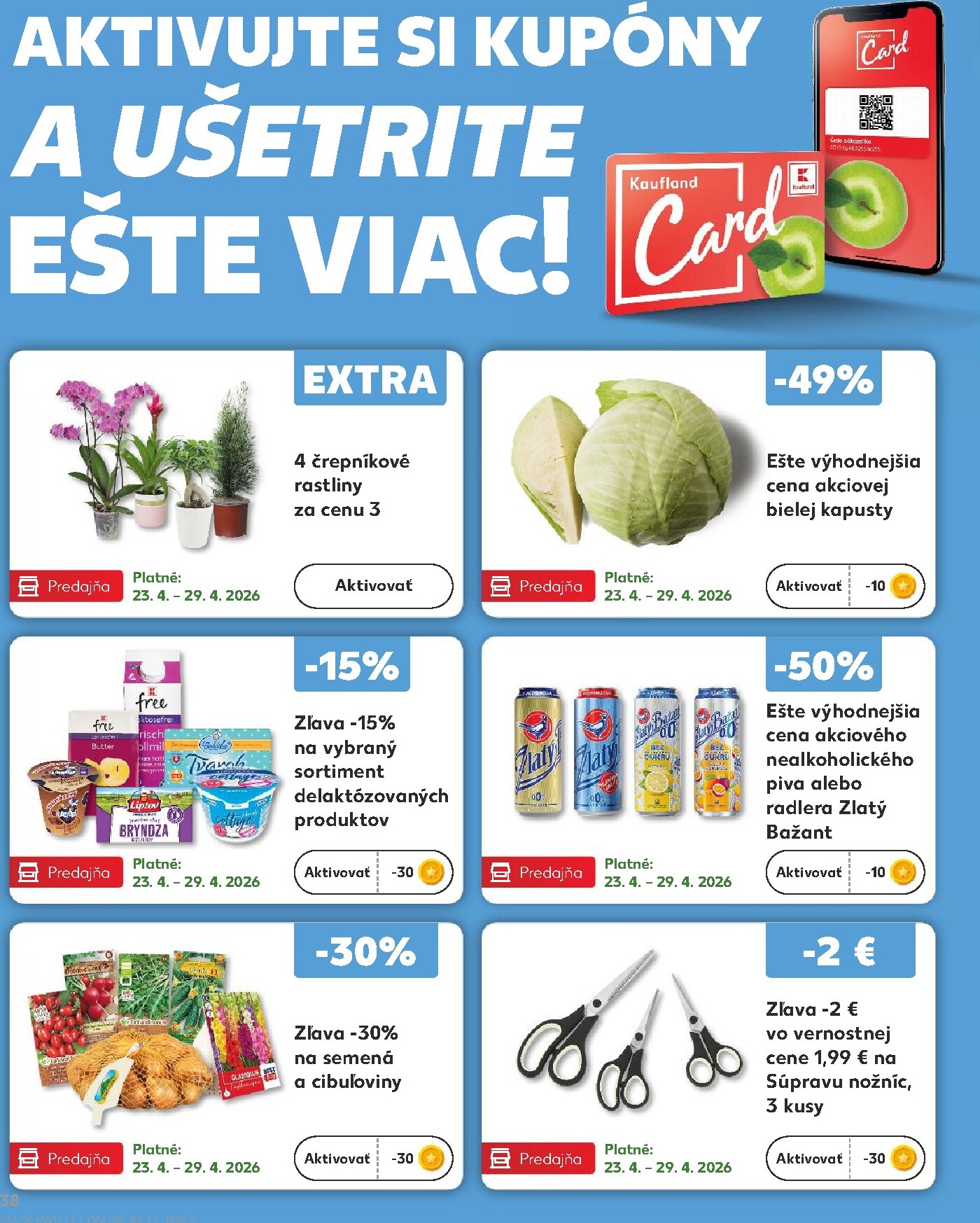 kaufland - Nový leták Kaufland od štvrtka, 23.04.2026 do stredy, 29.04.2026 - page: 38