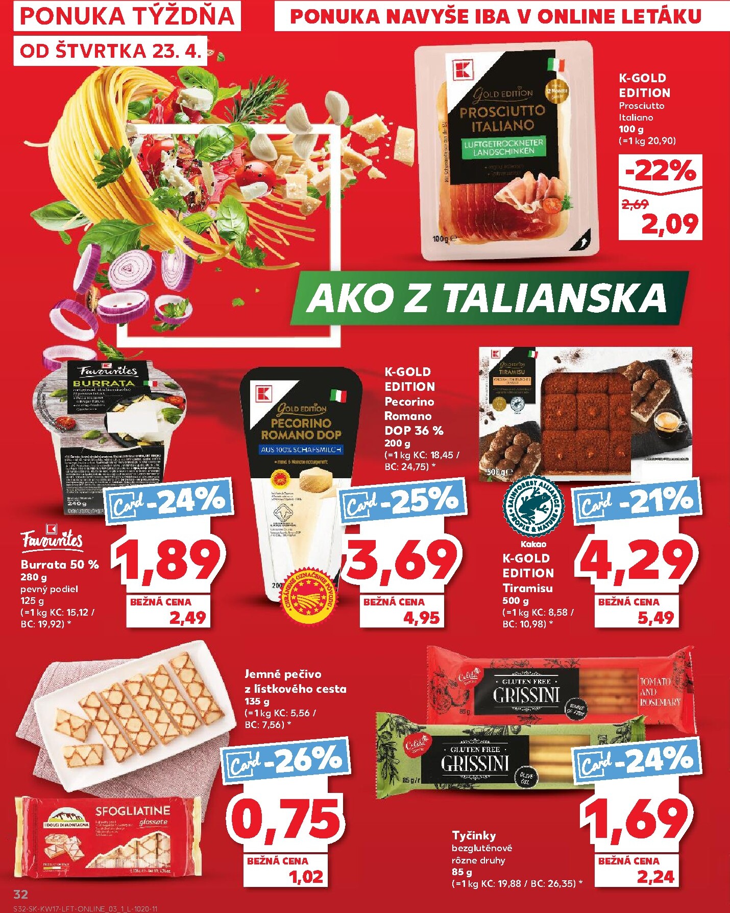 kaufland - Nový leták Kaufland od štvrtka, 23.04.2026 do stredy, 29.04.2026 - page: 32