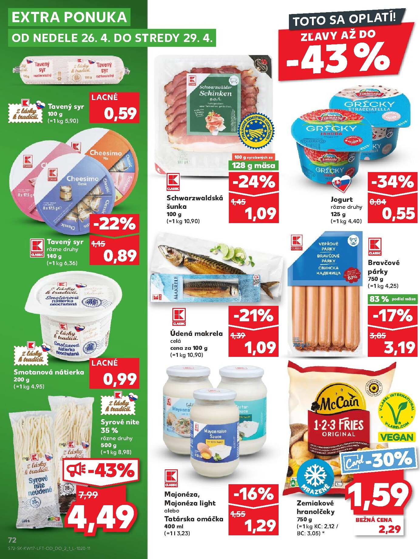 kaufland - Nový leták Kaufland od štvrtka, 23.04.2026 do stredy, 29.04.2026 - page: 72