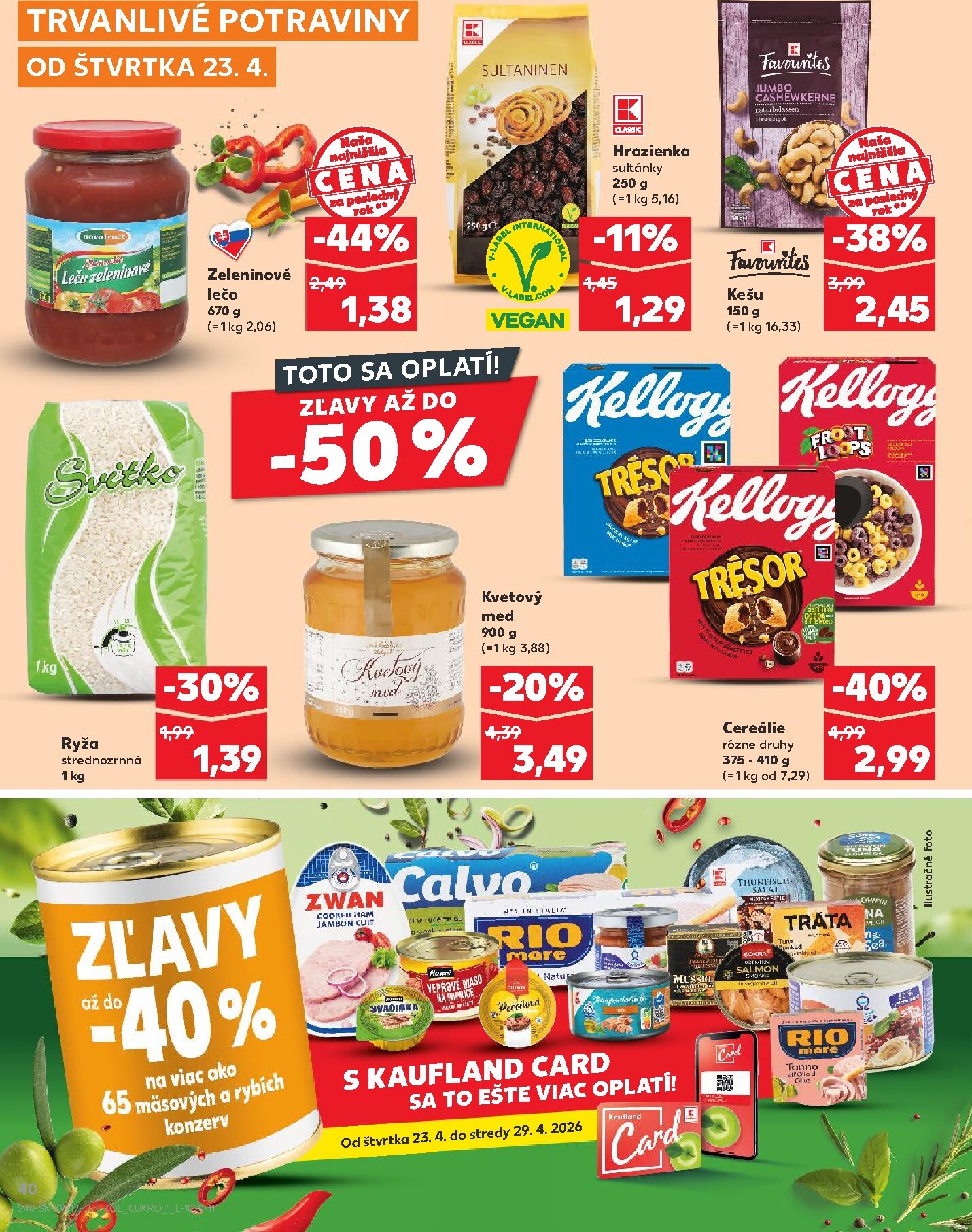 kaufland - Nový leták Kaufland od štvrtka, 23.04.2026 do stredy, 29.04.2026 - page: 40