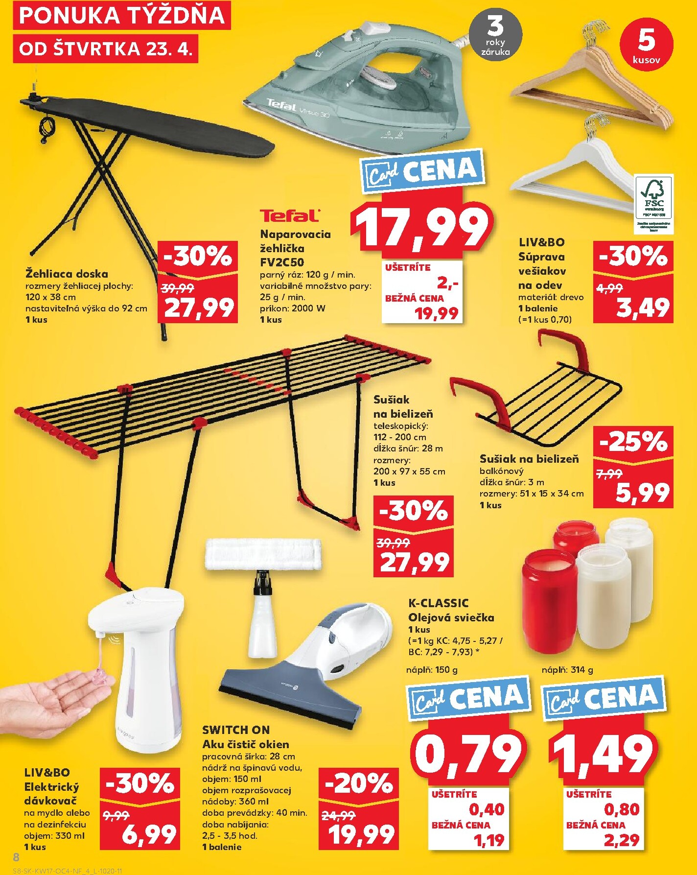 kaufland - Nový leták Kaufland - Ponuka týždňa od štvrtka, 23.04.2026 do stredy, 29.04.2026 - page: 8