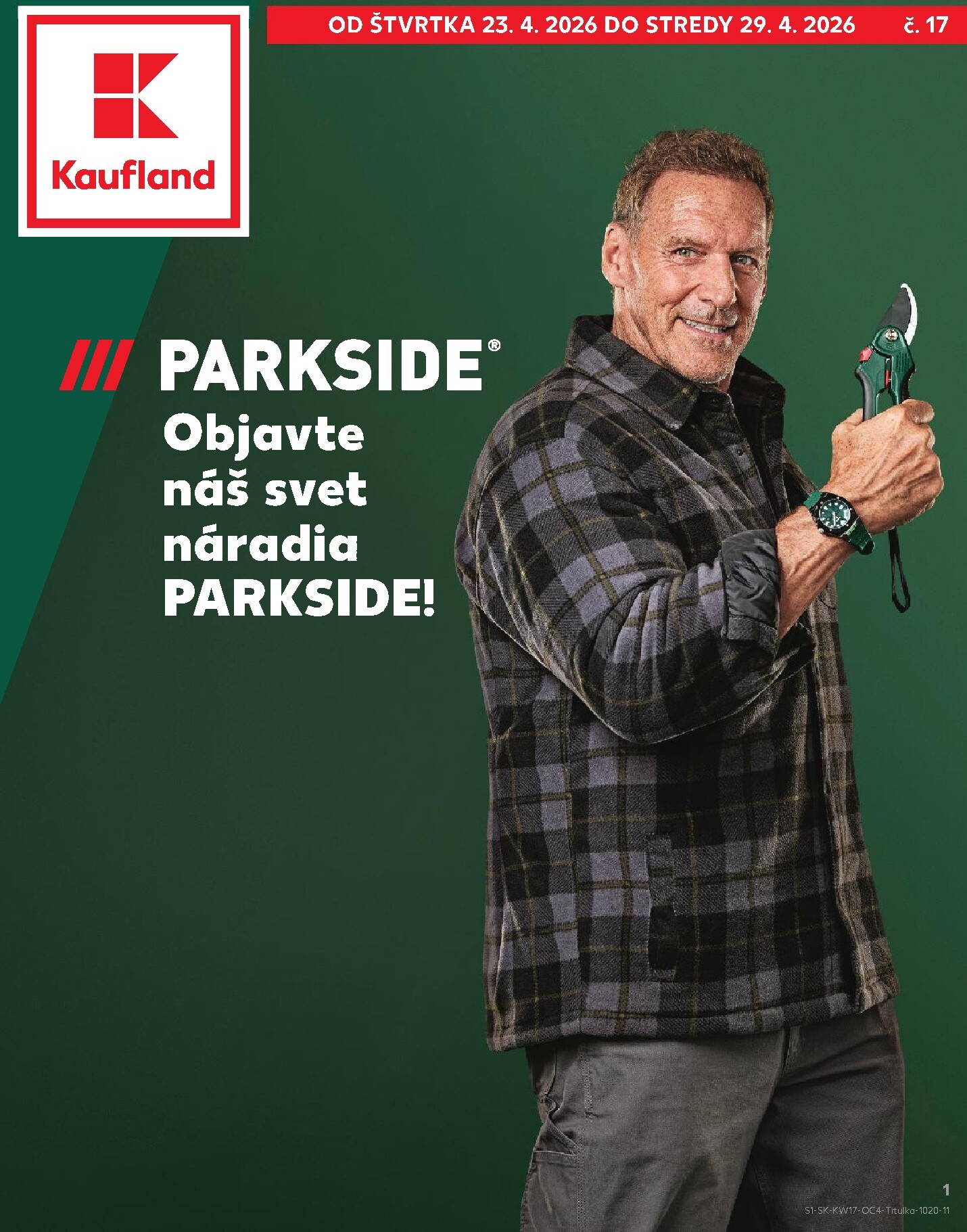 kaufland - Nový leták Kaufland - Ponuka týždňa od štvrtka, 23.04.2026 do stredy, 29.04.2026 - page: 1