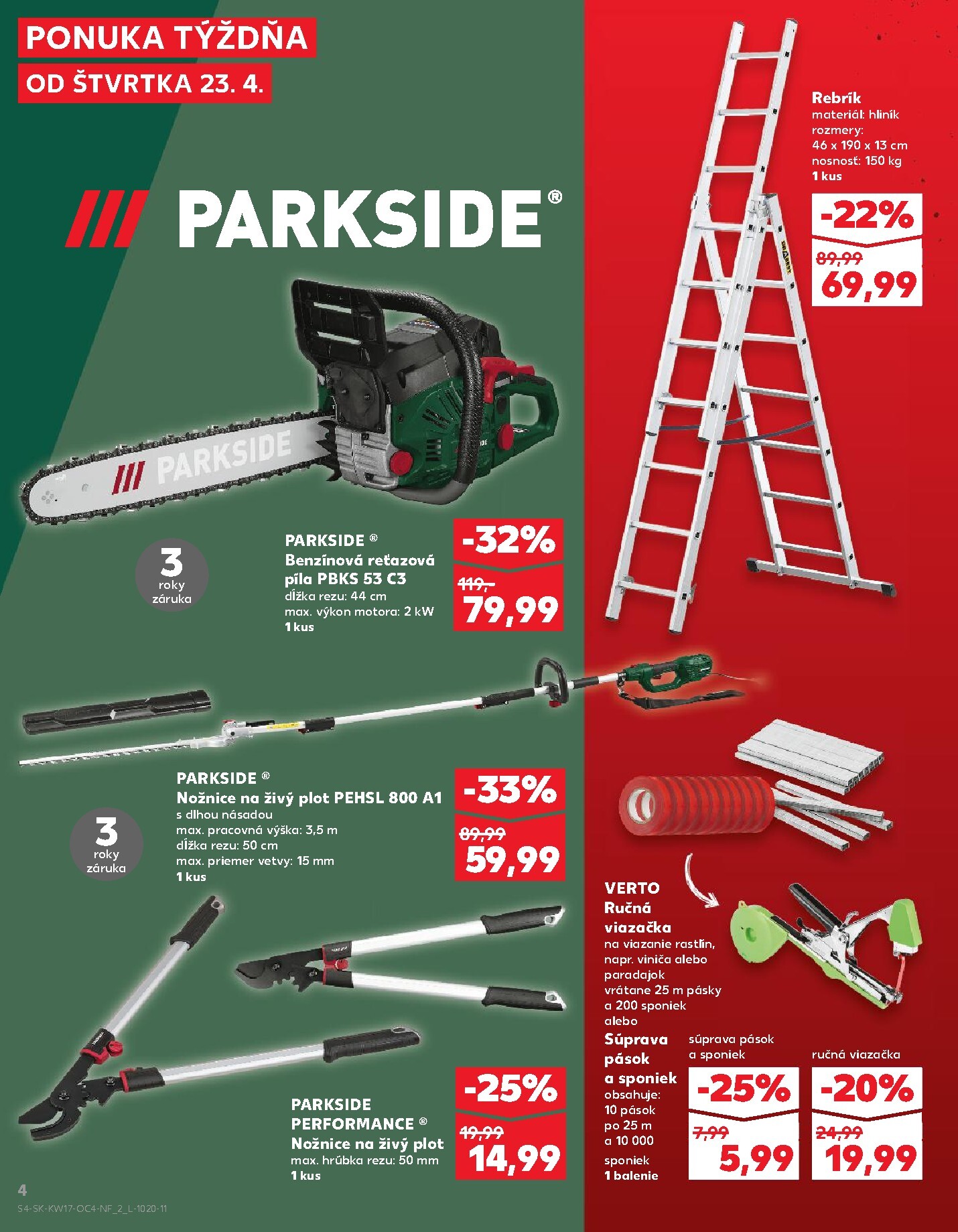 kaufland - Nový leták Kaufland - Ponuka týždňa od štvrtka, 23.04.2026 do stredy, 29.04.2026 - page: 4