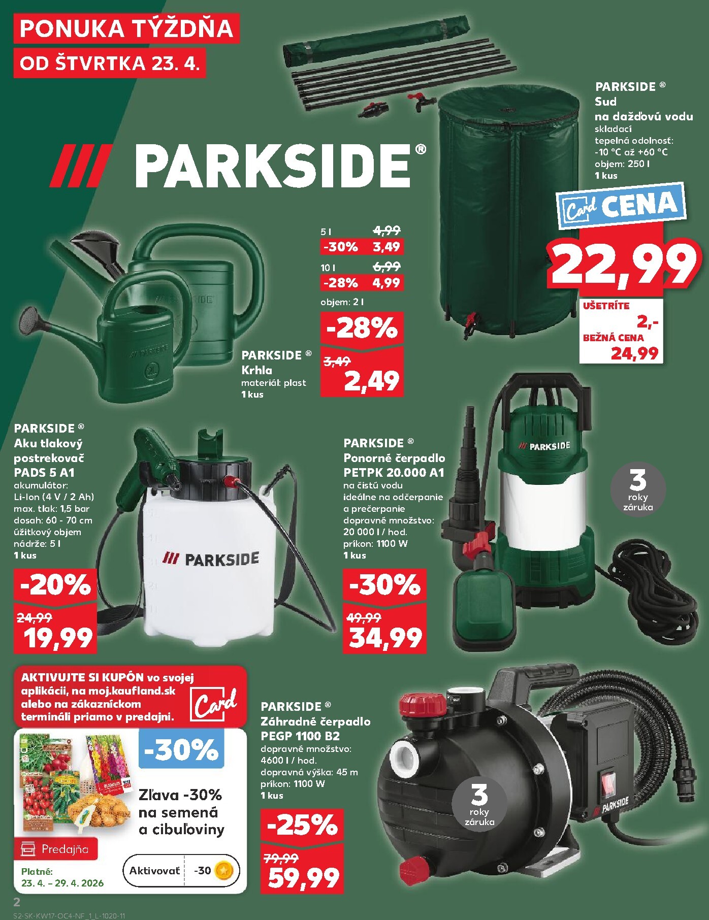 kaufland - Nový leták Kaufland - Ponuka týždňa od štvrtka, 23.04.2026 do stredy, 29.04.2026 - page: 2