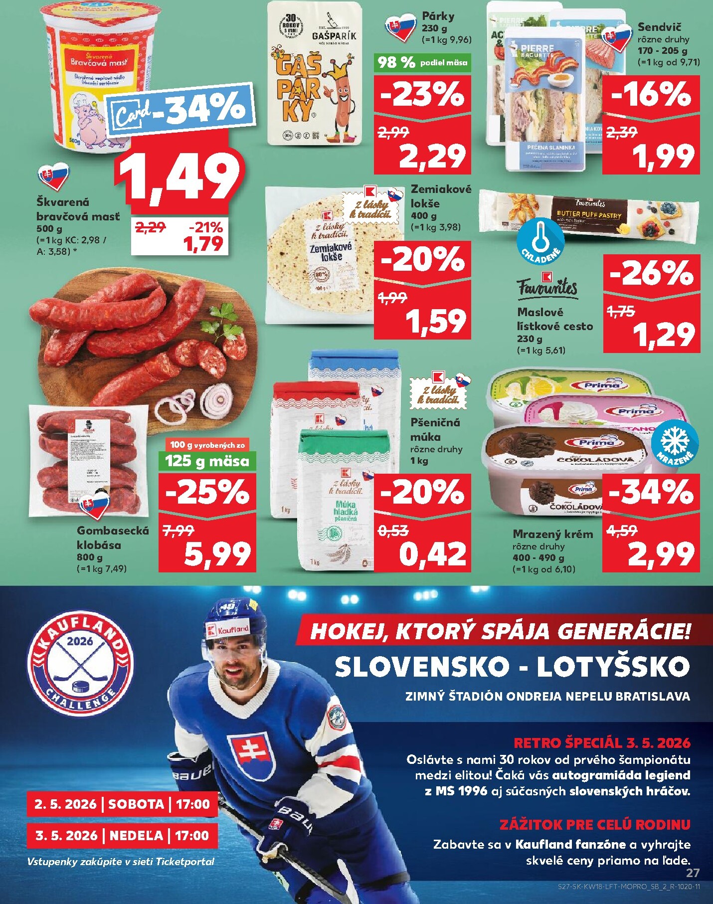 kaufland - Nový leták Kaufland od štvrtka, 30.04.2026 do stredy, 06.05.2026 - page: 27