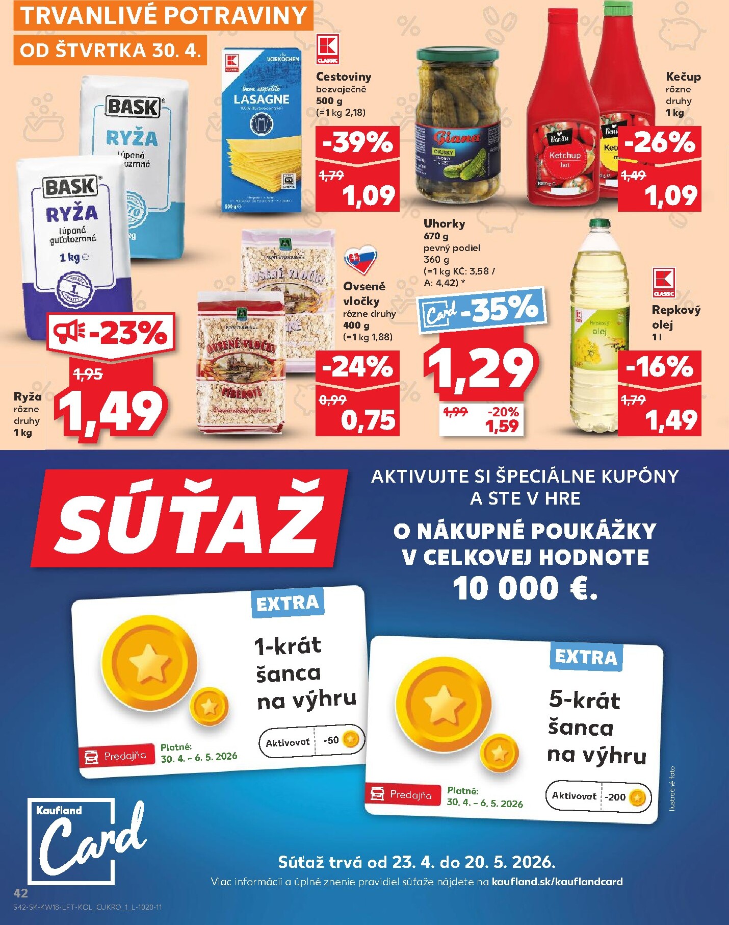 kaufland - Nový leták Kaufland od štvrtka, 30.04.2026 do stredy, 06.05.2026 - page: 42