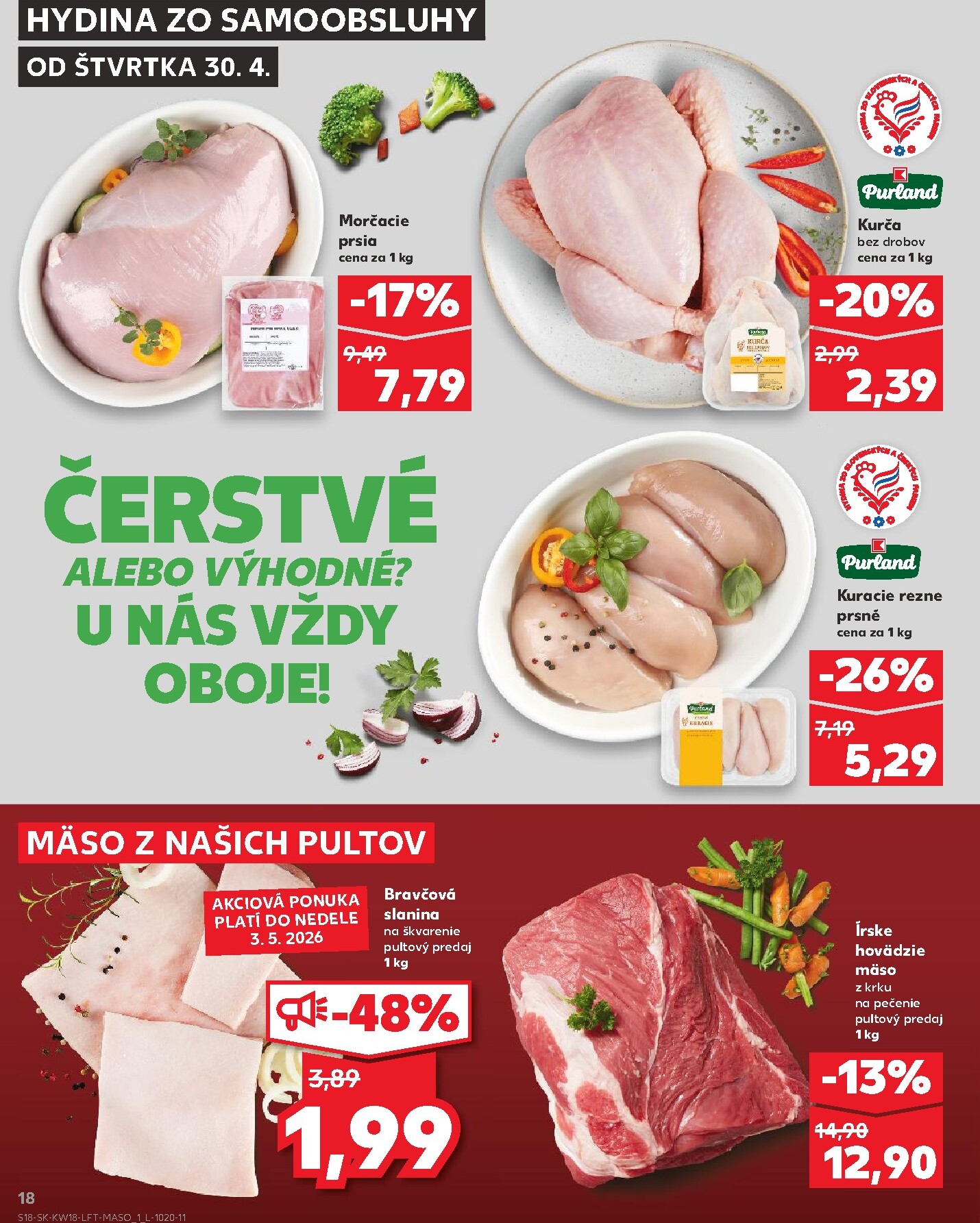 kaufland - Nový leták Kaufland od štvrtka, 30.04.2026 do stredy, 06.05.2026 - page: 18